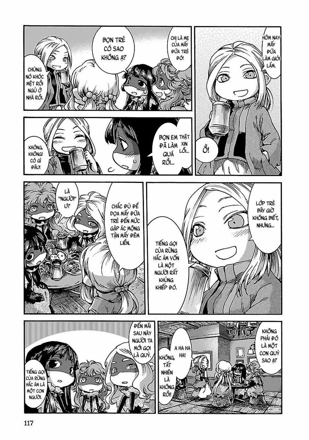 Cuộc Sống Tí Hon Trong Rừng Sâu. Chapter 31: Đêm lễ hội cây trang 19