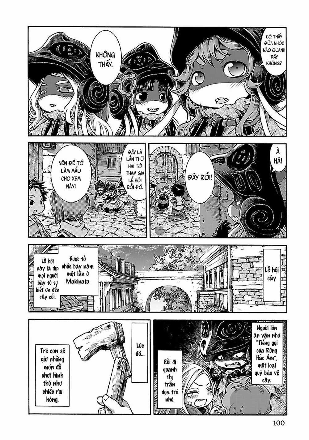 Cuộc Sống Tí Hon Trong Rừng Sâu. Chapter 31: Đêm lễ hội cây trang 2