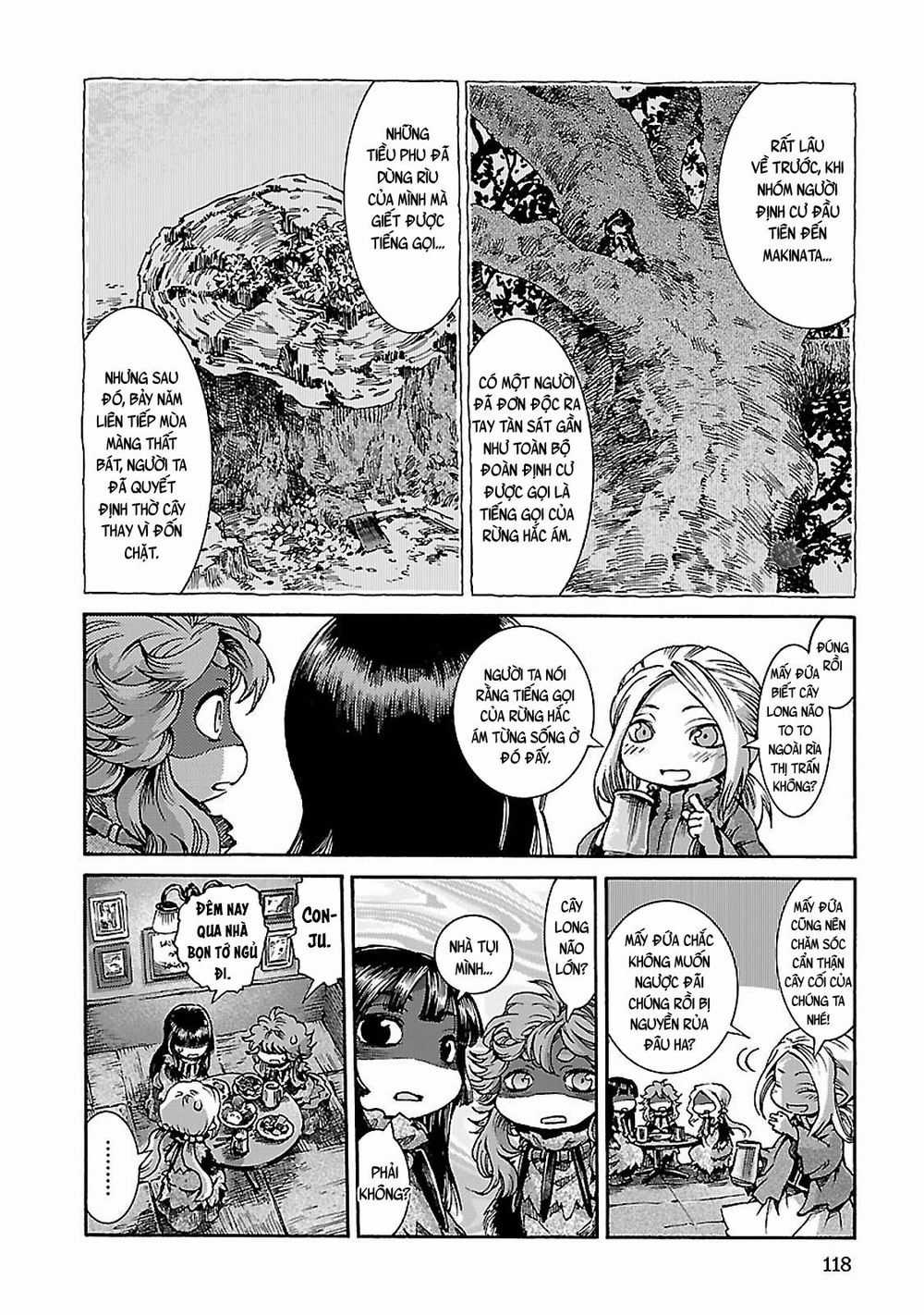 Cuộc Sống Tí Hon Trong Rừng Sâu. Chapter 31: Đêm lễ hội cây trang 20