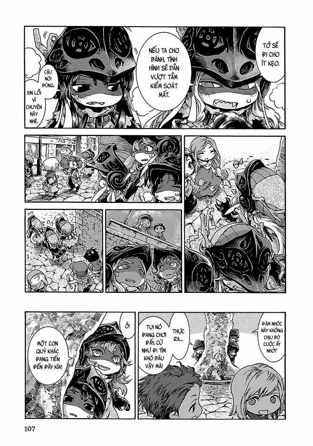 Cuộc Sống Tí Hon Trong Rừng Sâu. Chapter 31: Đêm lễ hội cây trang 9