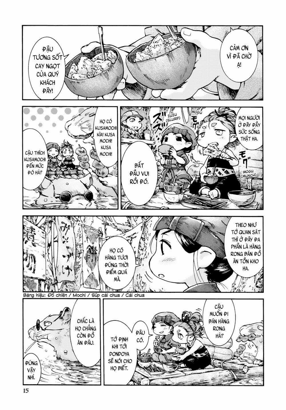 Cuộc Sống Tí Hon Trong Rừng Sâu. Chapter 35.1 trang 12