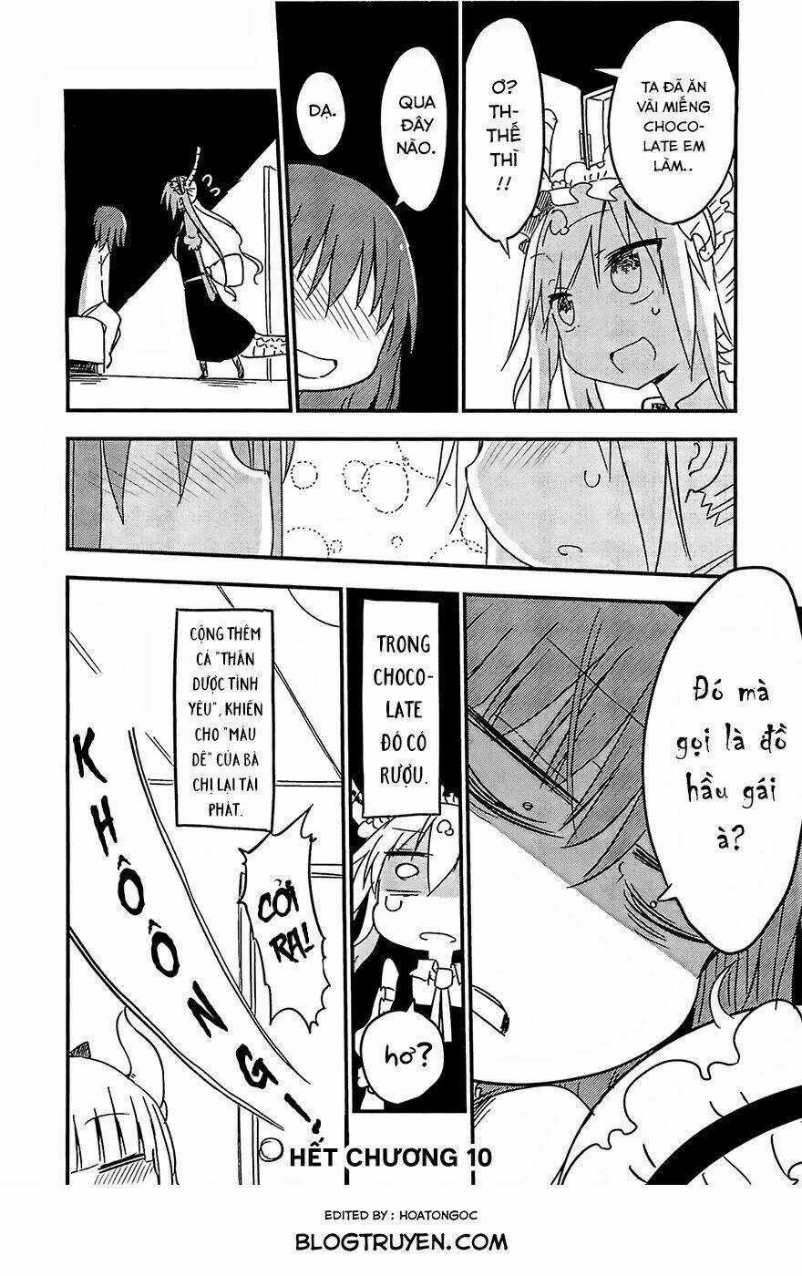 Cuộc Sống Trả Ơn Của Nàng Rồng Tohru! Chapter 10 trang 12