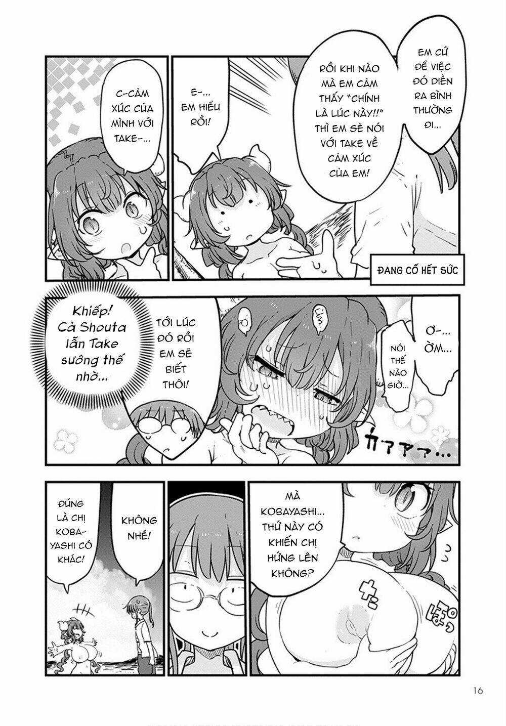 Cuộc Sống Trả Ơn Của Nàng Rồng Tohru! Chapter 100 trang 12