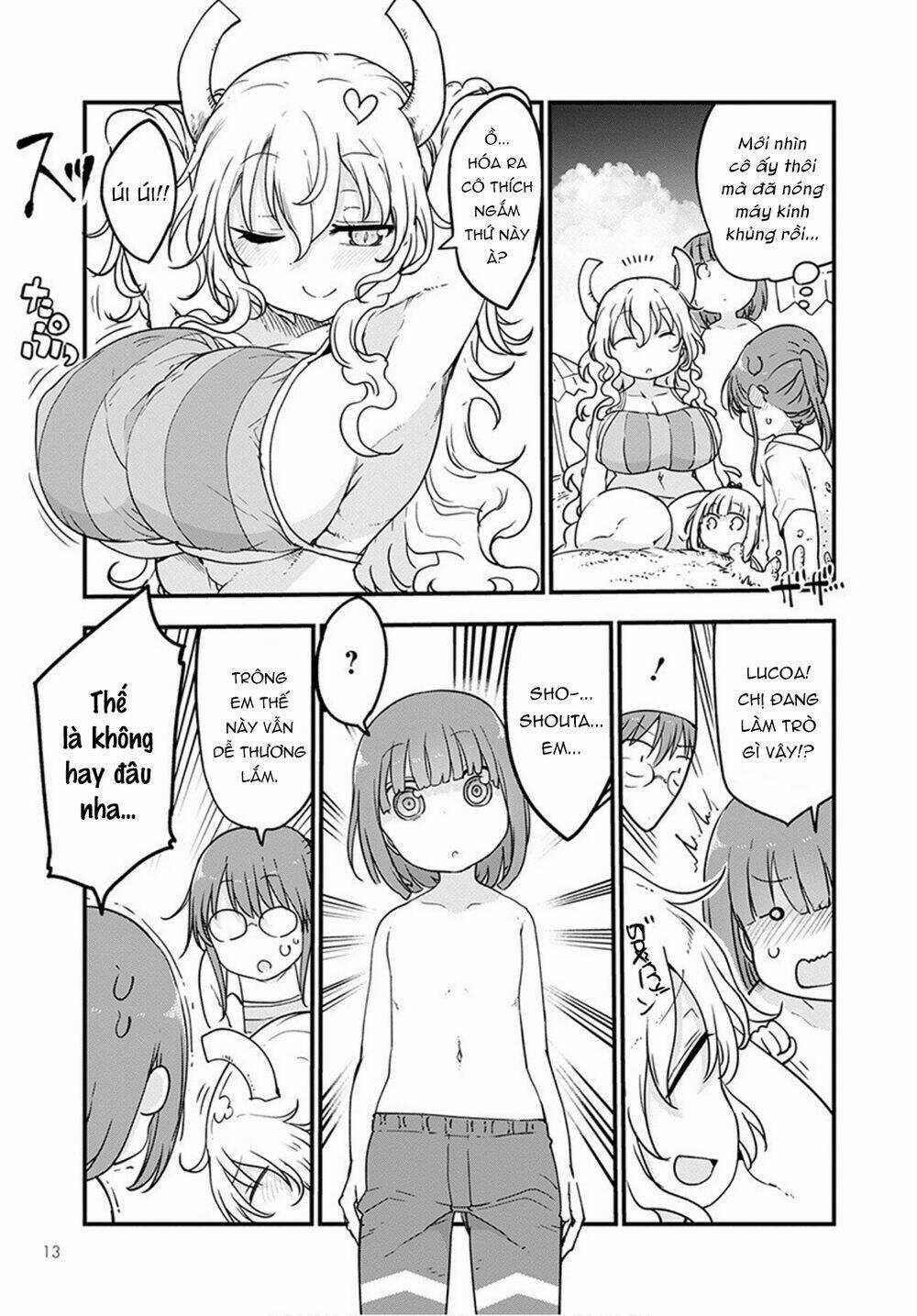 Cuộc Sống Trả Ơn Của Nàng Rồng Tohru! Chapter 100 trang 9