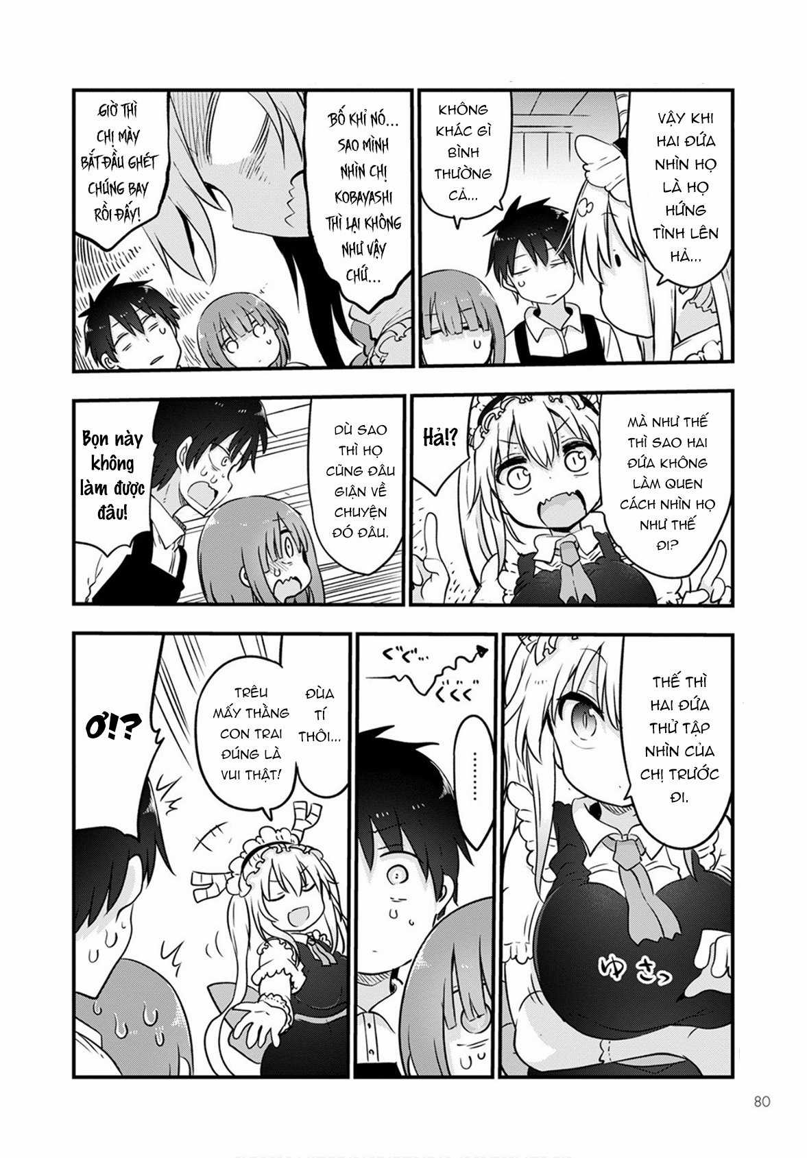 Cuộc Sống Trả Ơn Của Nàng Rồng Tohru! Chapter 104: "Tooru, Take và Shouta" trang 10