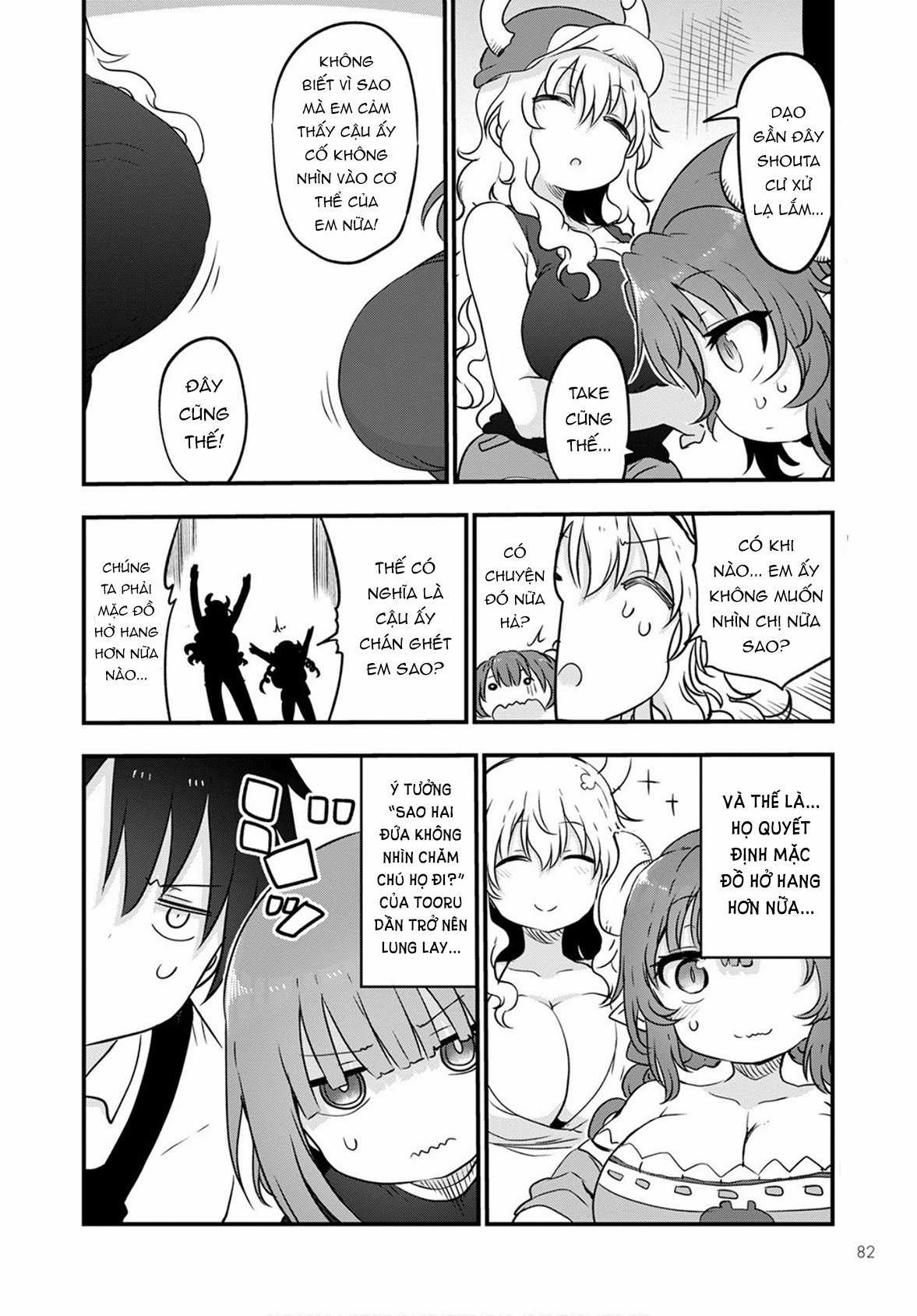 Cuộc Sống Trả Ơn Của Nàng Rồng Tohru! Chapter 104: "Tooru, Take và Shouta" trang 12