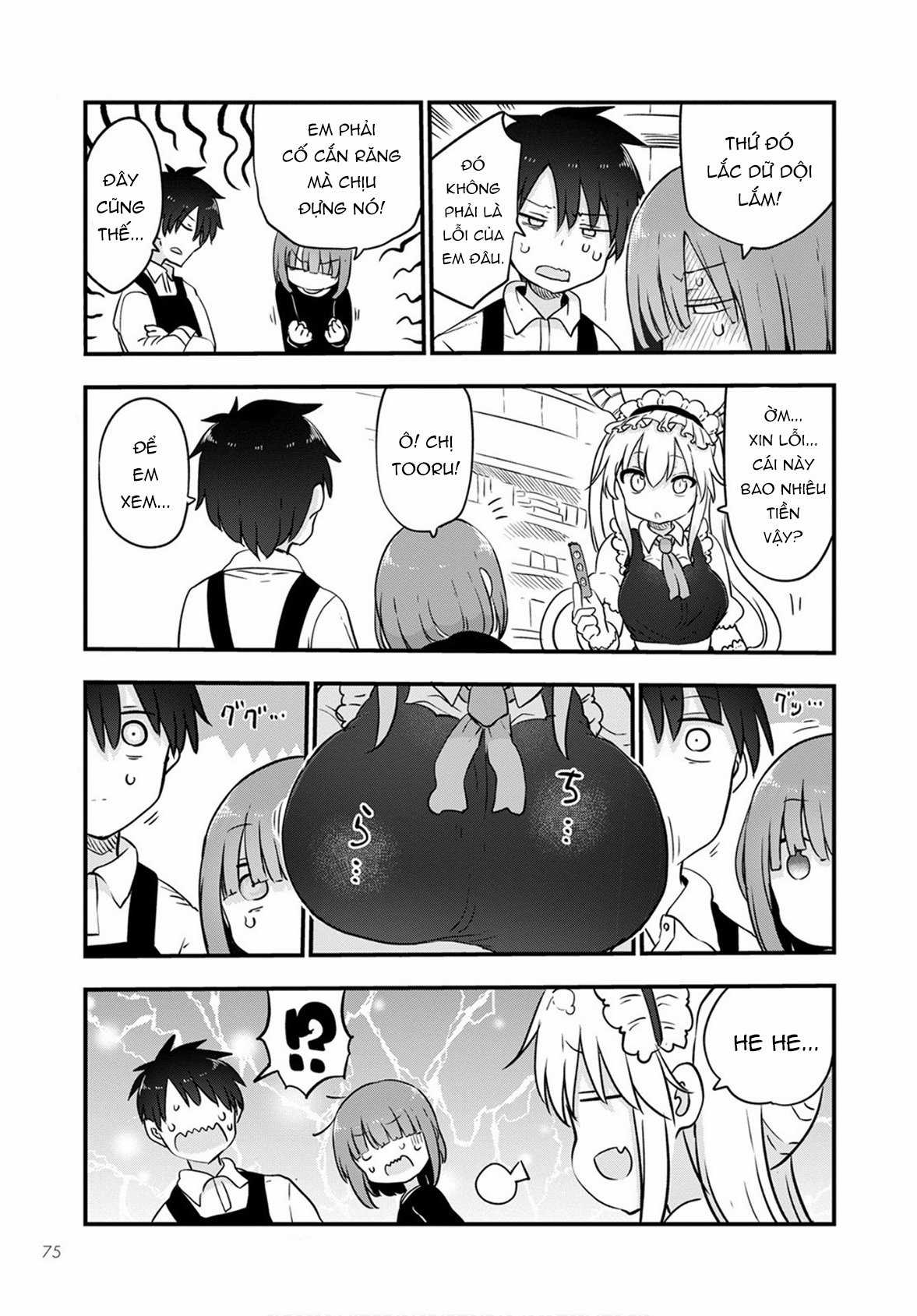 Cuộc Sống Trả Ơn Của Nàng Rồng Tohru! Chapter 104: "Tooru, Take và Shouta" trang 5