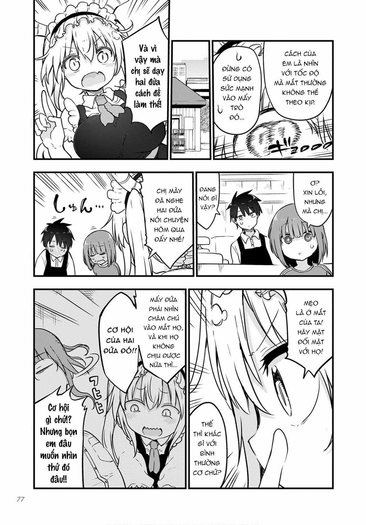 Cuộc Sống Trả Ơn Của Nàng Rồng Tohru! Chapter 104: "Tooru, Take và Shouta" trang 7