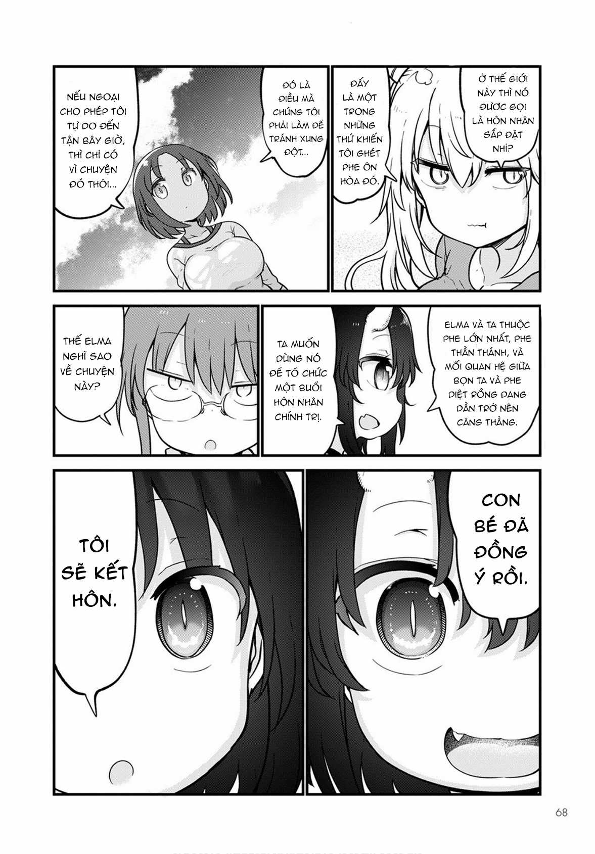 Cuộc Sống Trả Ơn Của Nàng Rồng Tohru! Chapter 105: "Elma và Tooru [Phần 2]" trang 10