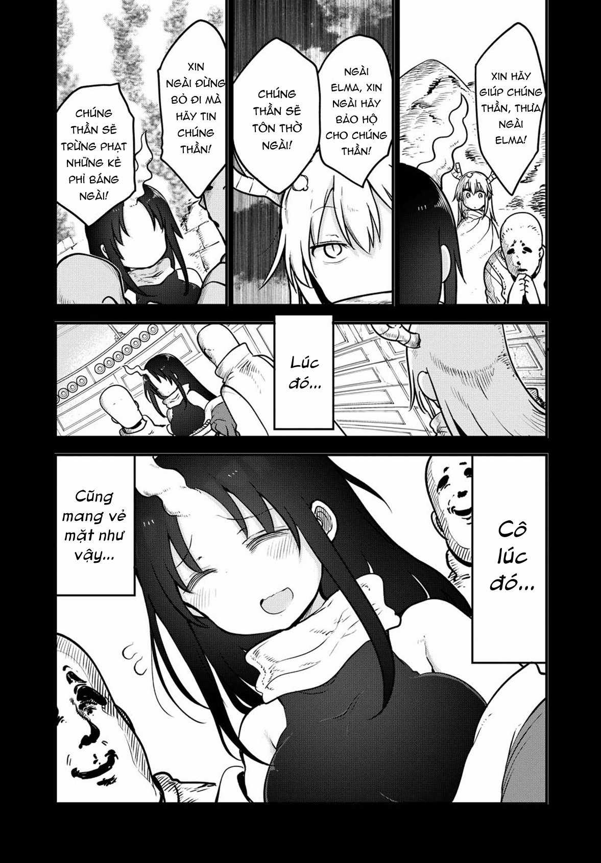 Cuộc Sống Trả Ơn Của Nàng Rồng Tohru! Chapter 106: "Elma và hôn nhân [Phần 1]" trang 9