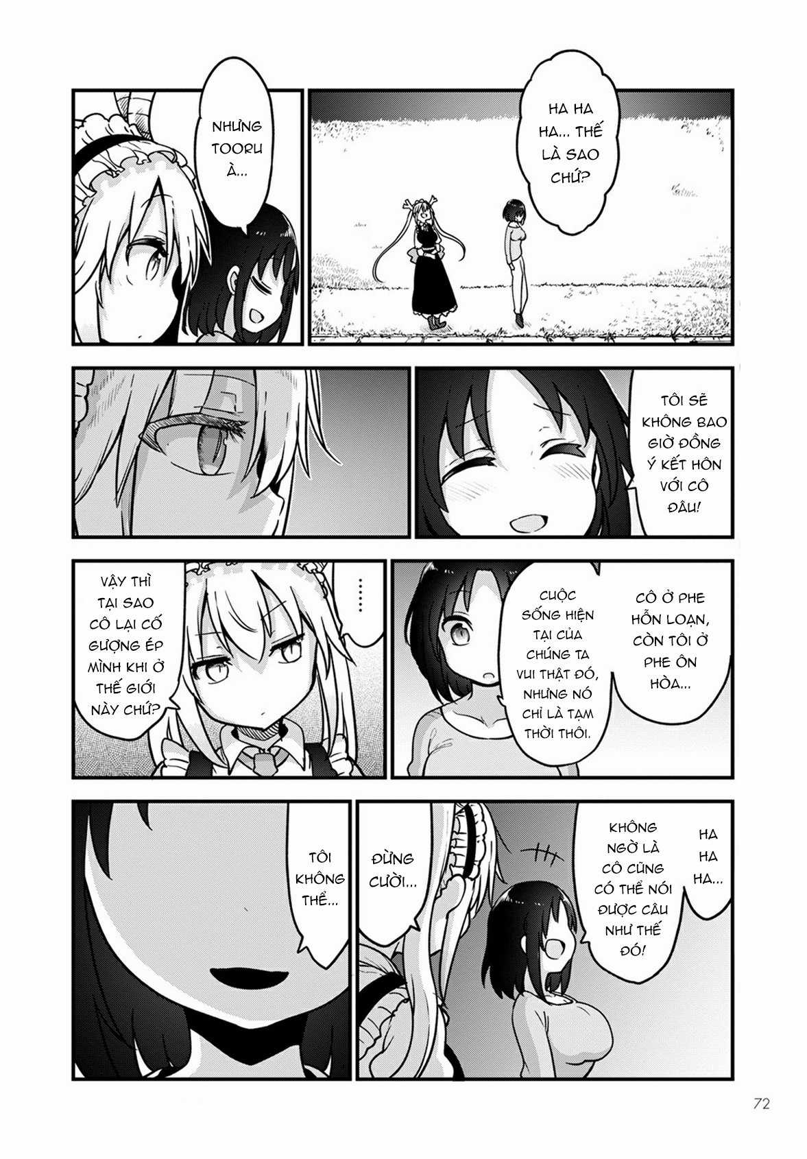 Cuộc Sống Trả Ơn Của Nàng Rồng Tohru! Chapter 107: "Elma và hôn nhân [Phần 2]" trang 12