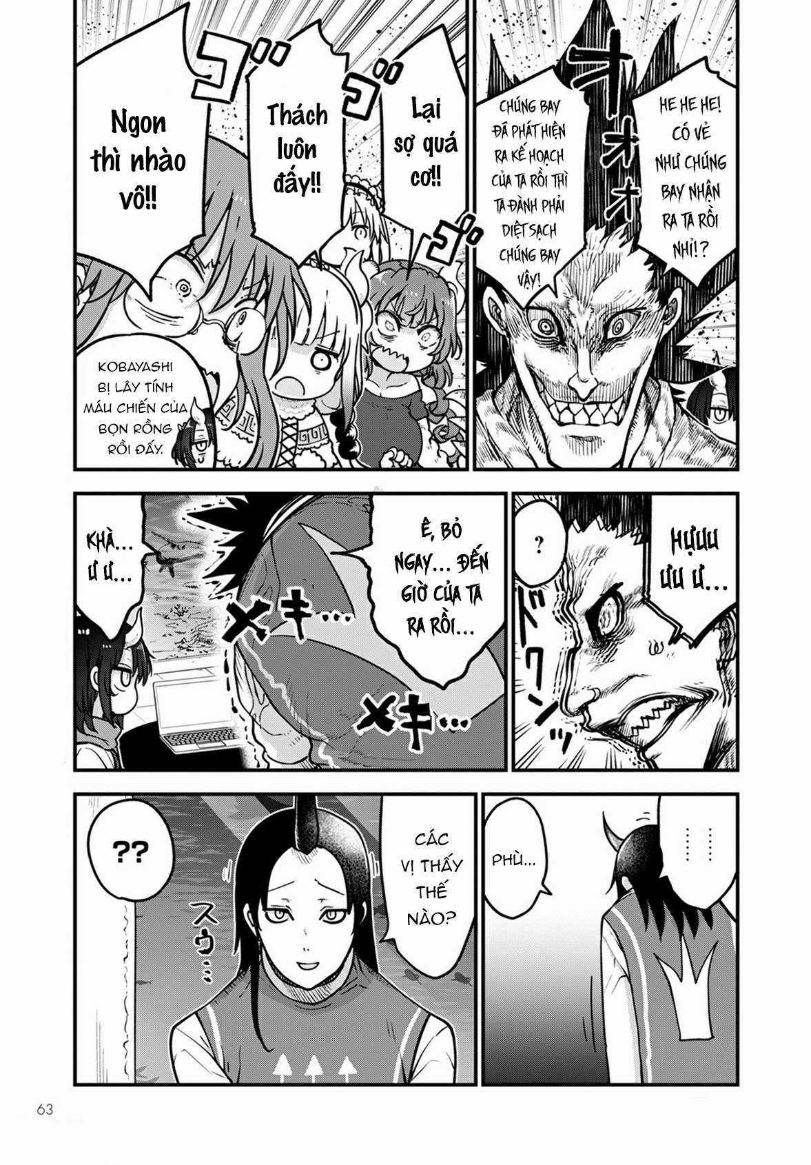 Cuộc Sống Trả Ơn Của Nàng Rồng Tohru! Chapter 107: "Elma và hôn nhân [Phần 2]" trang 3