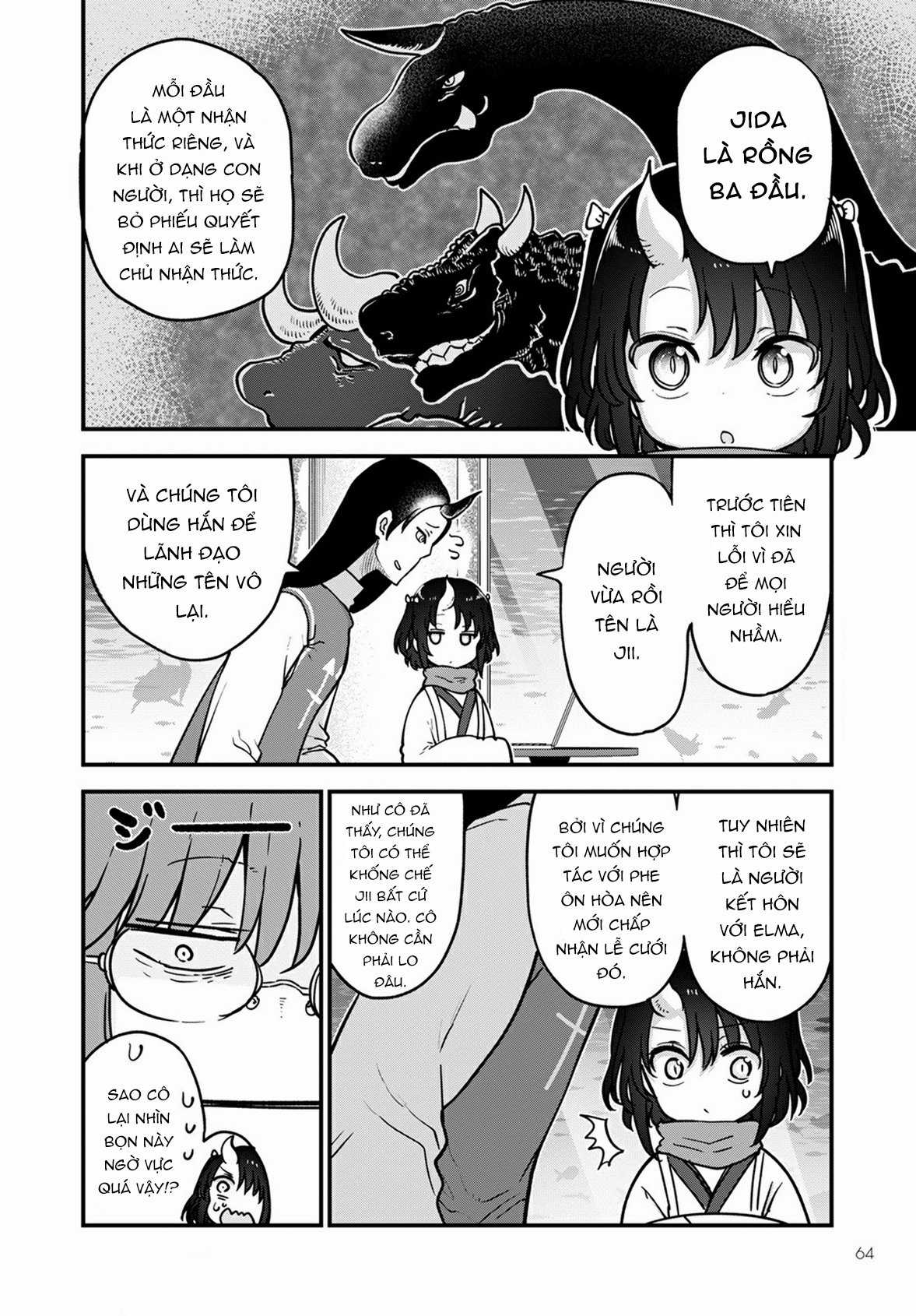 Cuộc Sống Trả Ơn Của Nàng Rồng Tohru! Chapter 107: "Elma và hôn nhân [Phần 2]" trang 4