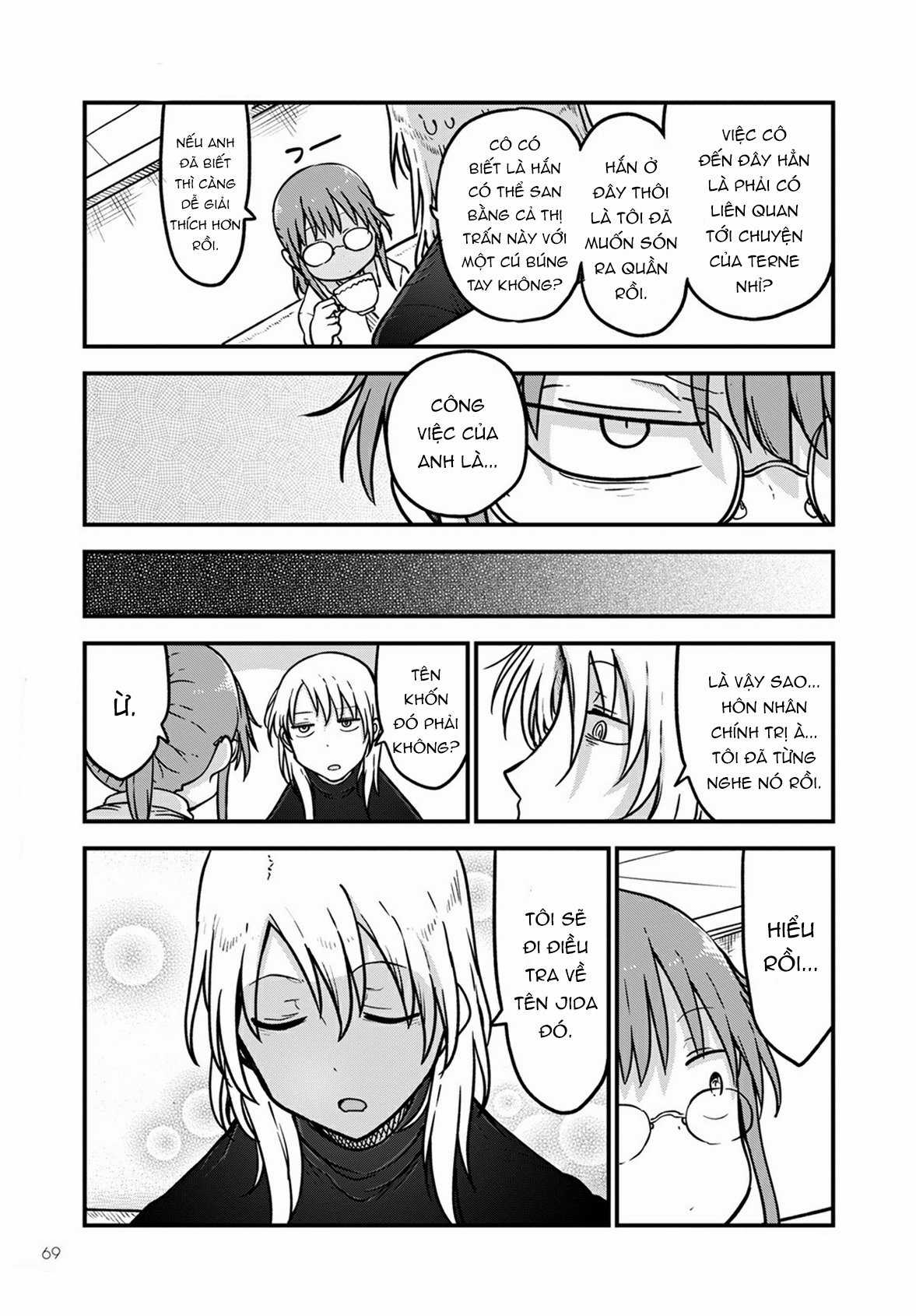 Cuộc Sống Trả Ơn Của Nàng Rồng Tohru! Chapter 107: "Elma và hôn nhân [Phần 2]" trang 9