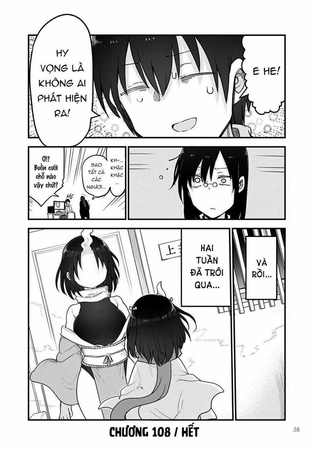 Cuộc Sống Trả Ơn Của Nàng Rồng Tohru! Chapter 108 trang 14