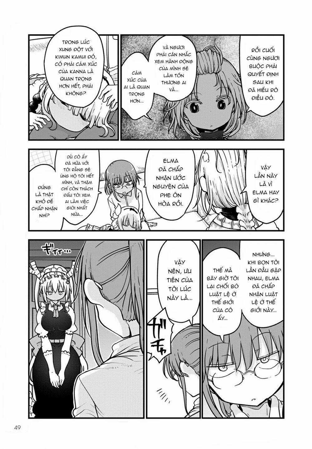 Cuộc Sống Trả Ơn Của Nàng Rồng Tohru! Chapter 108 trang 5