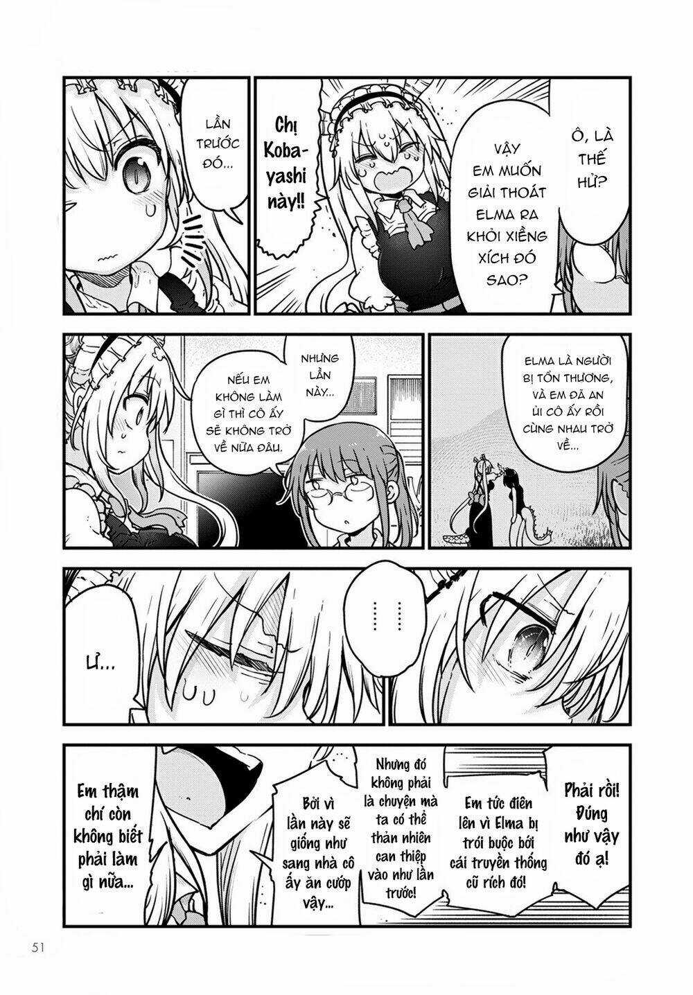 Cuộc Sống Trả Ơn Của Nàng Rồng Tohru! Chapter 108 trang 7