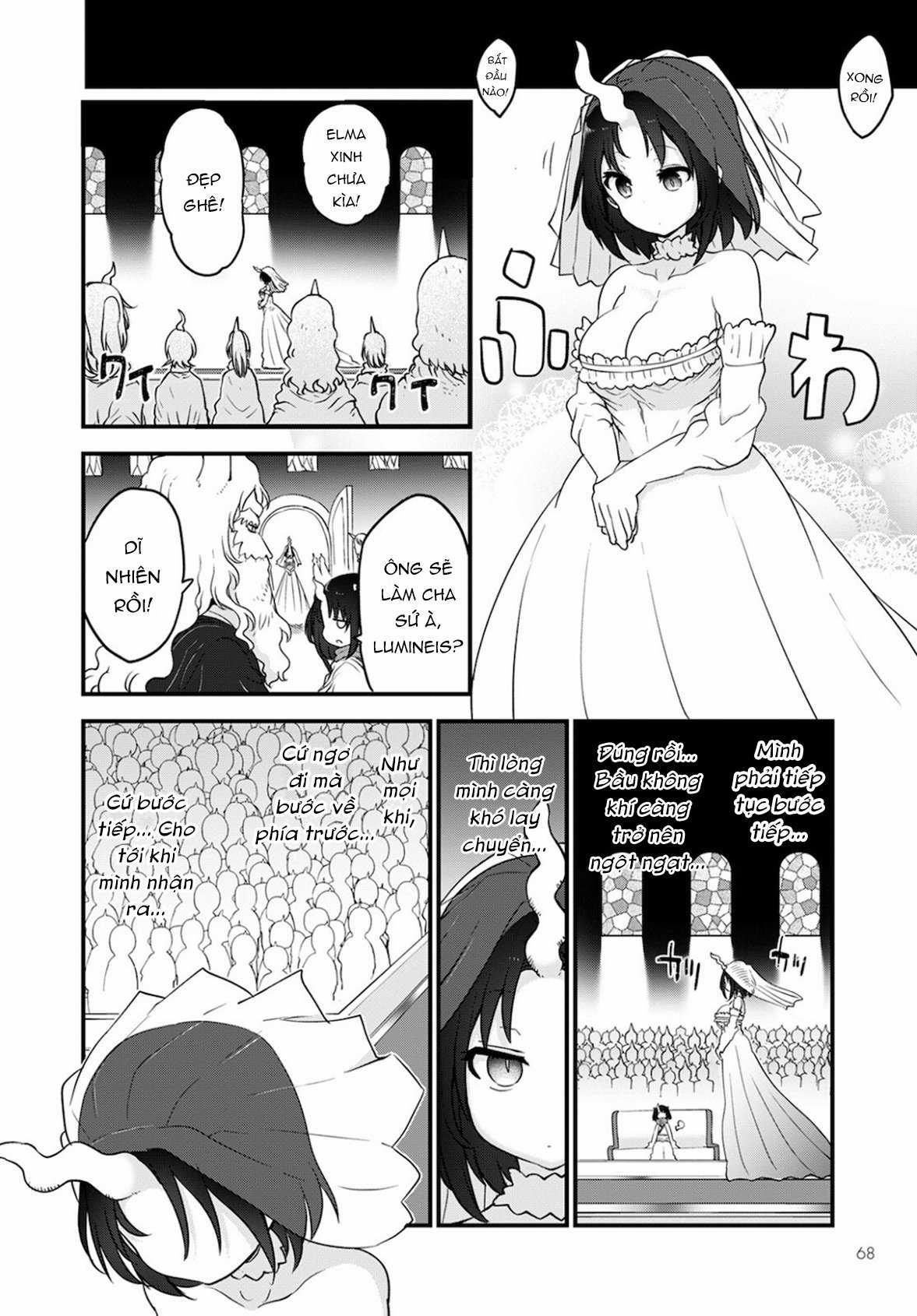 Cuộc Sống Trả Ơn Của Nàng Rồng Tohru! Chapter 109: "Elma và tiếng vang" trang 12