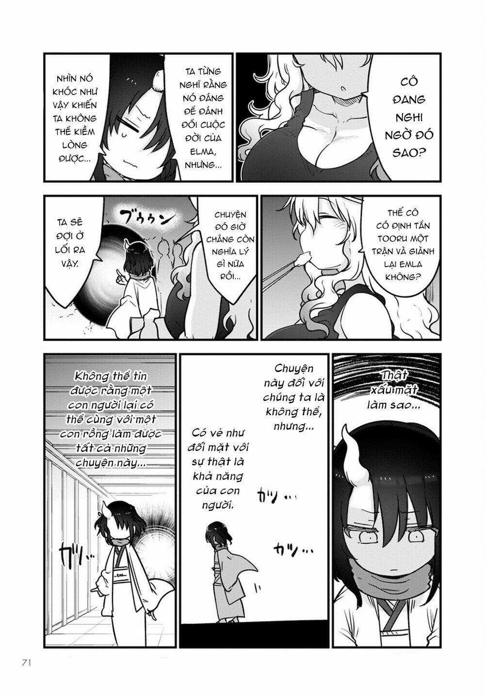 Cuộc Sống Trả Ơn Của Nàng Rồng Tohru! Chapter 110 trang 11