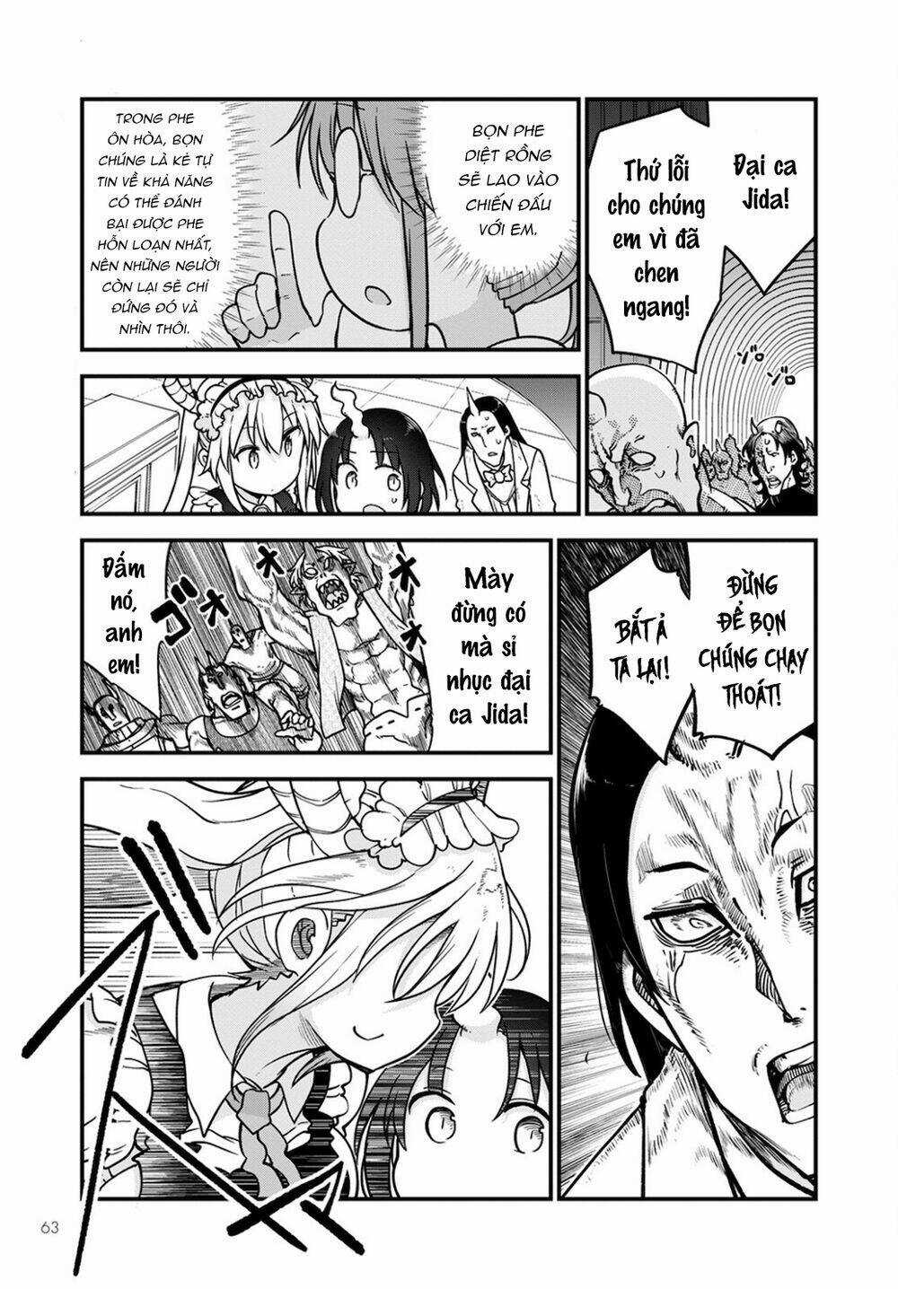 Cuộc Sống Trả Ơn Của Nàng Rồng Tohru! Chapter 110 trang 3