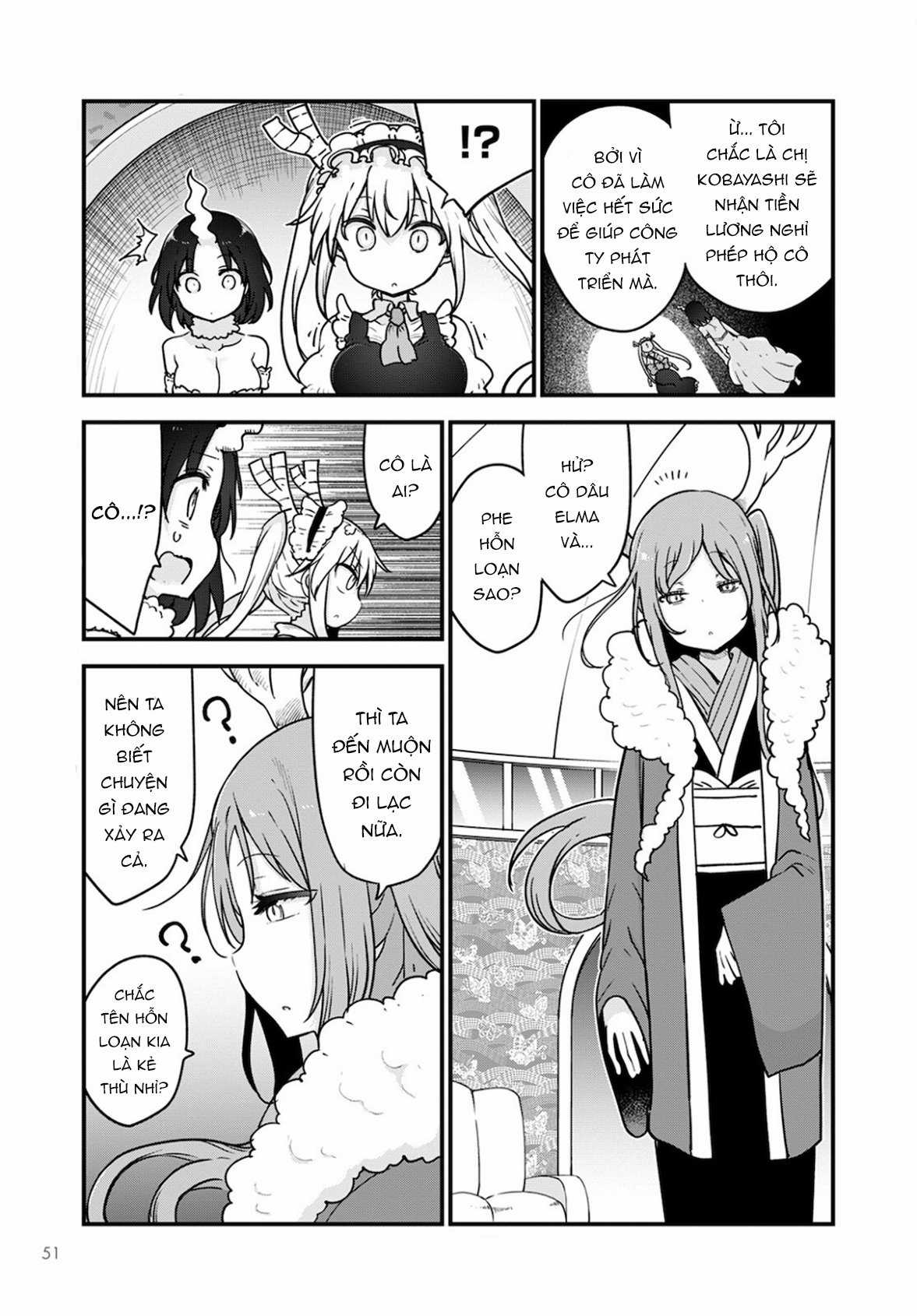 Cuộc Sống Trả Ơn Của Nàng Rồng Tohru! Chapter 111: "Tooru và Jida" trang 11
