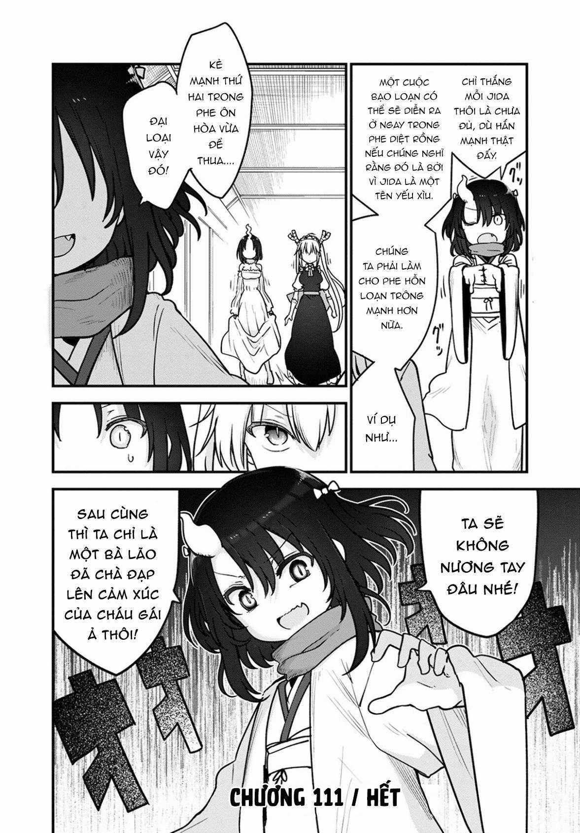 Cuộc Sống Trả Ơn Của Nàng Rồng Tohru! Chapter 111: "Tooru và Jida" trang 14