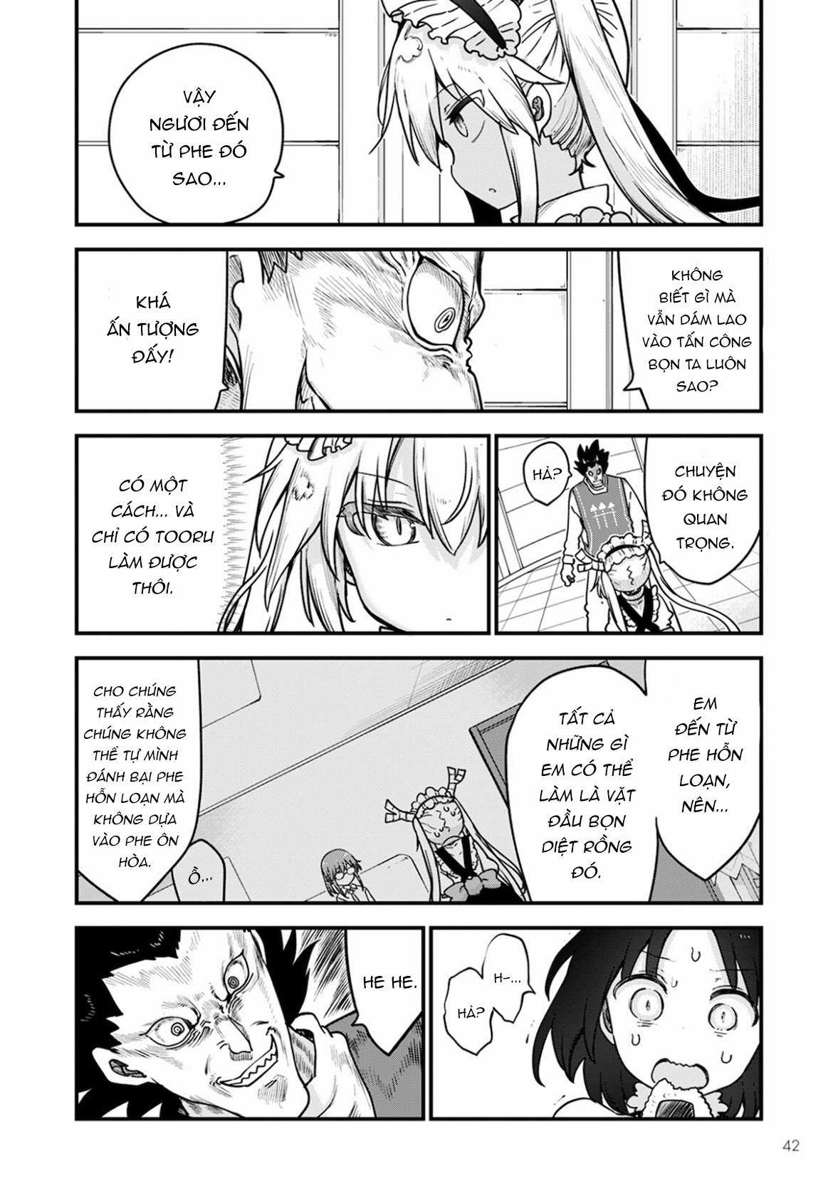 Cuộc Sống Trả Ơn Của Nàng Rồng Tohru! Chapter 111: "Tooru và Jida" trang 2