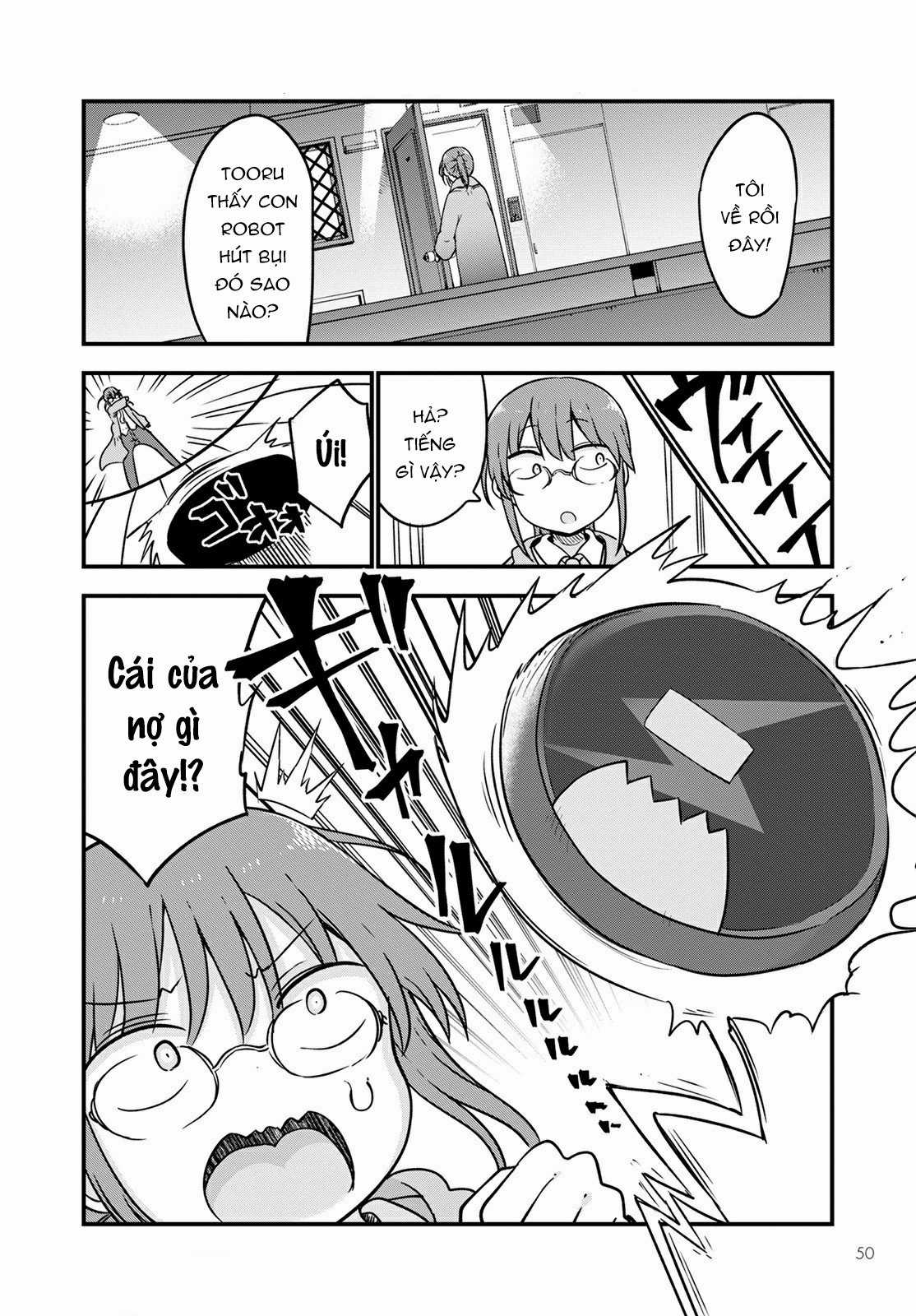 Cuộc Sống Trả Ơn Của Nàng Rồng Tohru! Chapter 115: "Tooru và robot hút bụi" trang 12