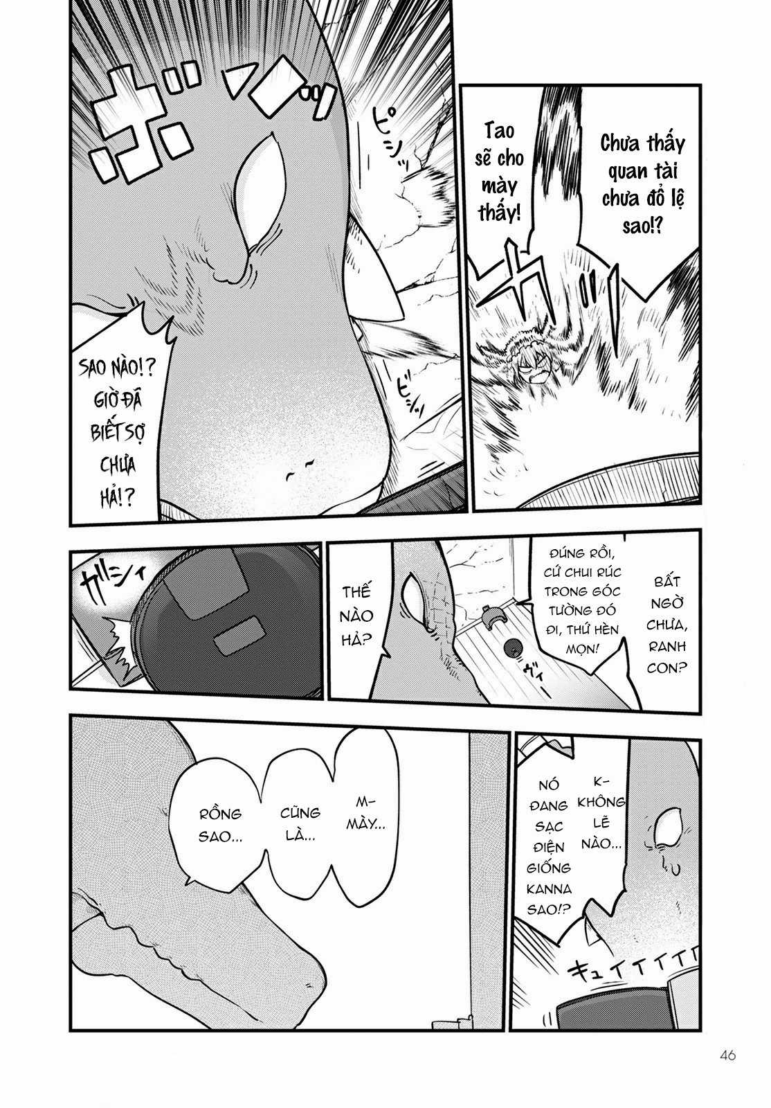 Cuộc Sống Trả Ơn Của Nàng Rồng Tohru! Chapter 115: "Tooru và robot hút bụi" trang 8