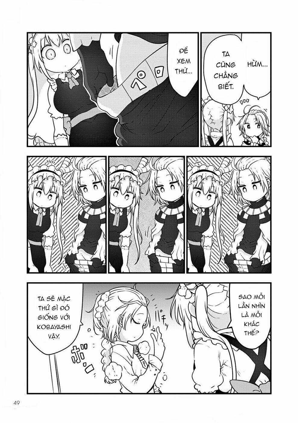 Cuộc Sống Trả Ơn Của Nàng Rồng Tohru! Chapter 116 trang 9