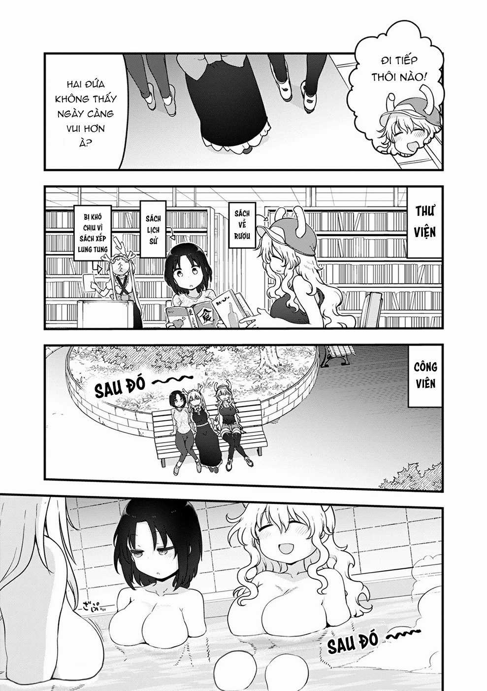 Cuộc Sống Trả Ơn Của Nàng Rồng Tohru! Chapter 117: Một ngày của Elma và Lucoa trang 9