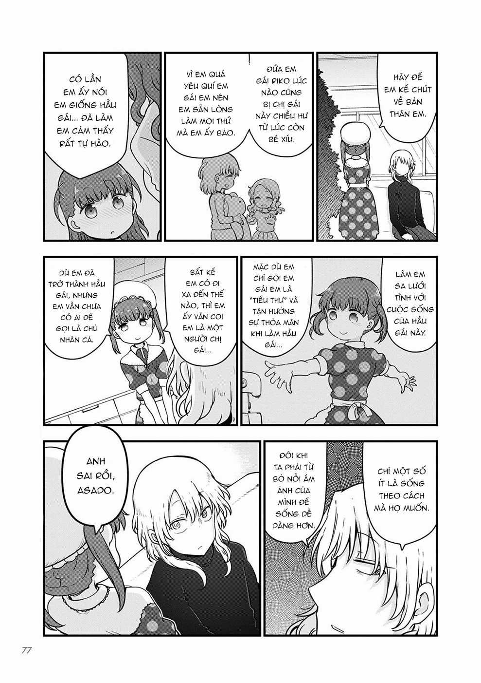 Cuộc Sống Trả Ơn Của Nàng Rồng Tohru! Chapter 118: "Saikawa và Azad" trang 11