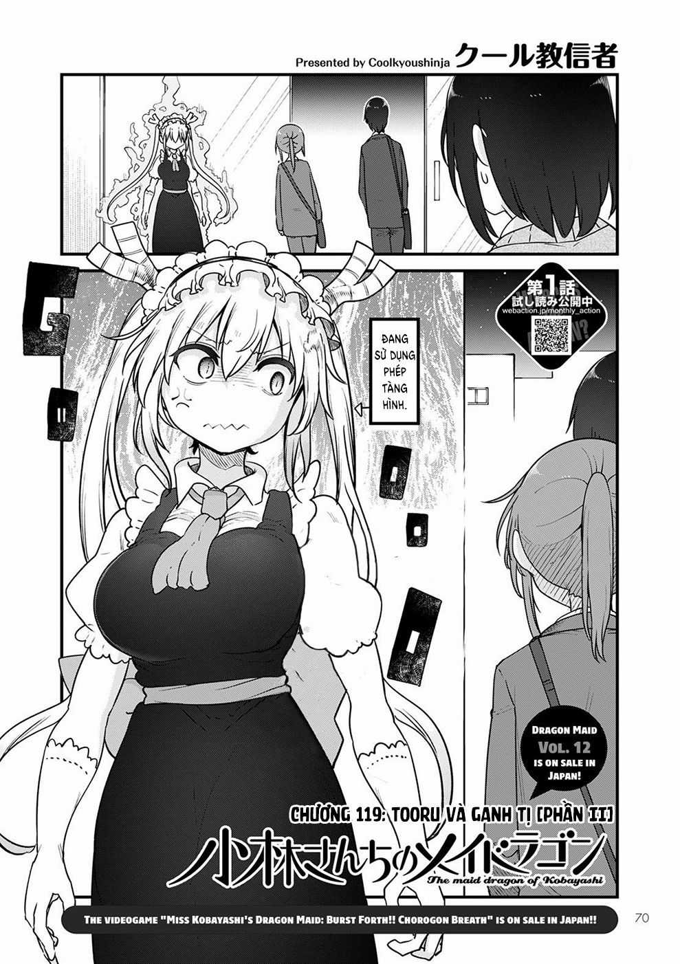Cuộc Sống Trả Ơn Của Nàng Rồng Tohru! Chapter 119: "Tooru và ganh tị [Phần 2]" trang 2