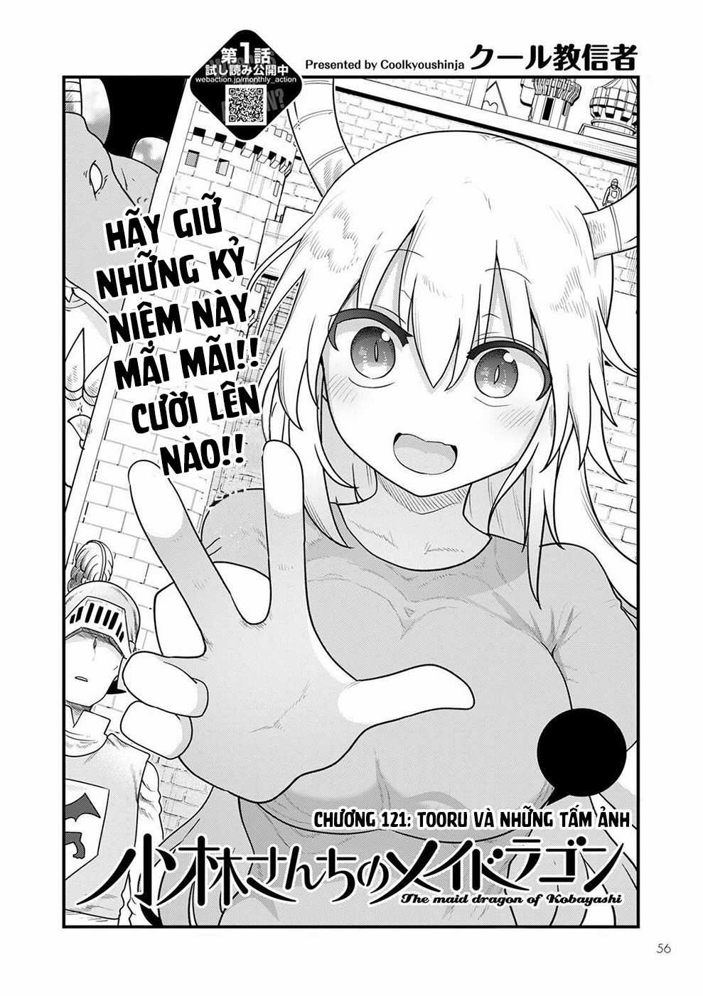 Cuộc Sống Trả Ơn Của Nàng Rồng Tohru! Chapter 121: "Tooru và những tấm ảnh" trang 2
