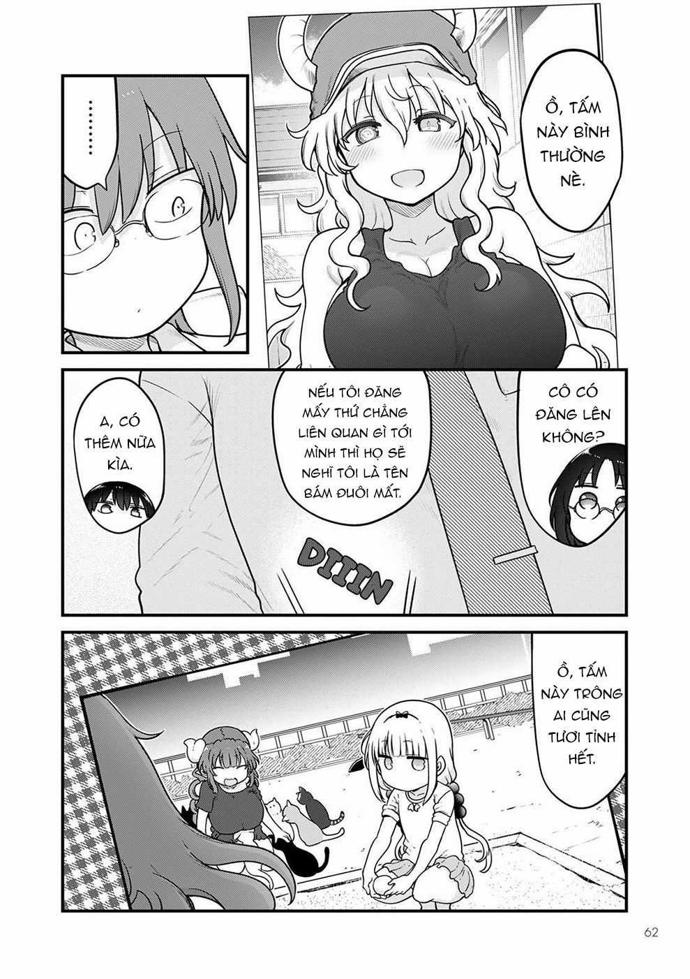 Cuộc Sống Trả Ơn Của Nàng Rồng Tohru! Chapter 121: "Tooru và những tấm ảnh" trang 8