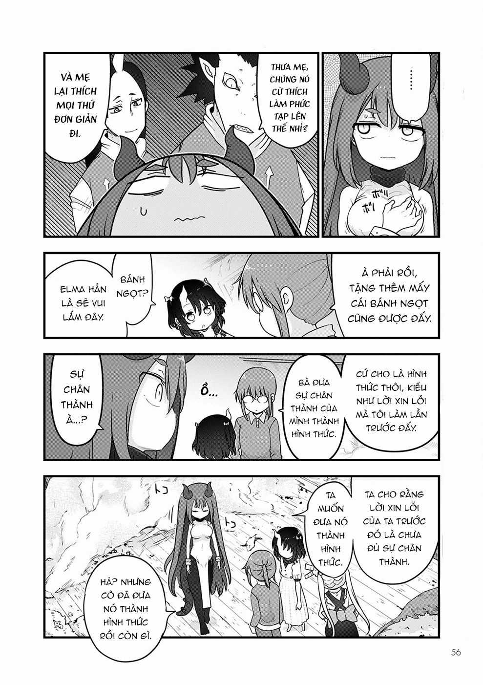 Cuộc Sống Trả Ơn Của Nàng Rồng Tohru! Chapter 122: "Jida và lời xin lỗi" trang 8