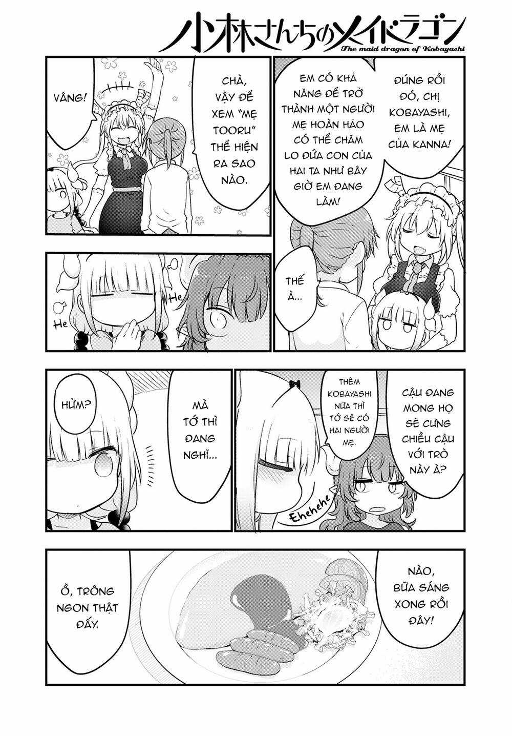 Cuộc Sống Trả Ơn Của Nàng Rồng Tohru! Chapter 123 trang 12