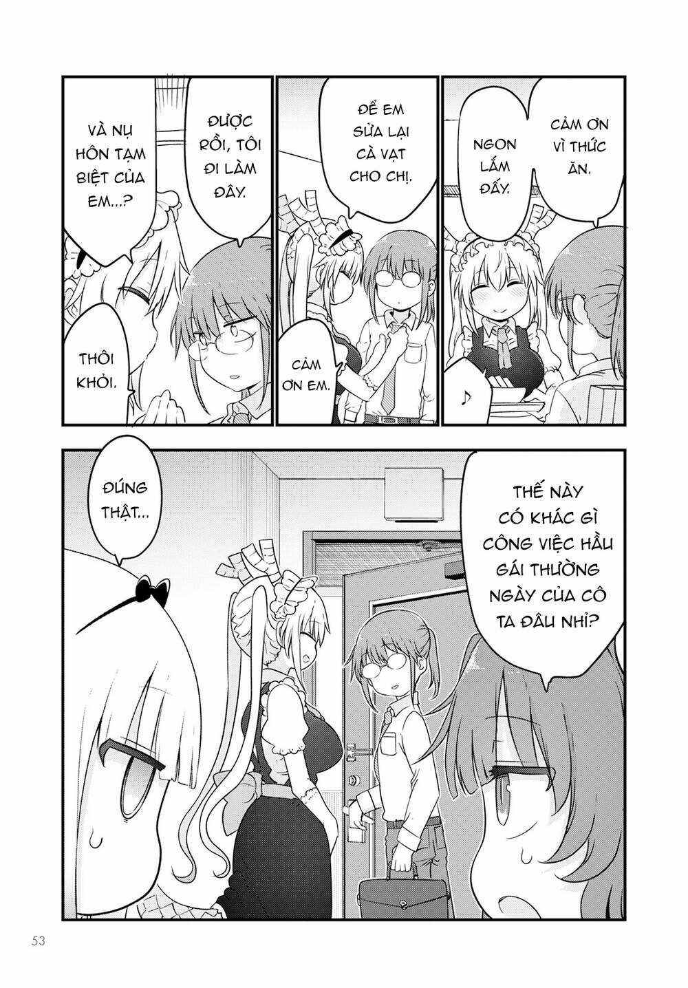 Cuộc Sống Trả Ơn Của Nàng Rồng Tohru! Chapter 123 trang 13