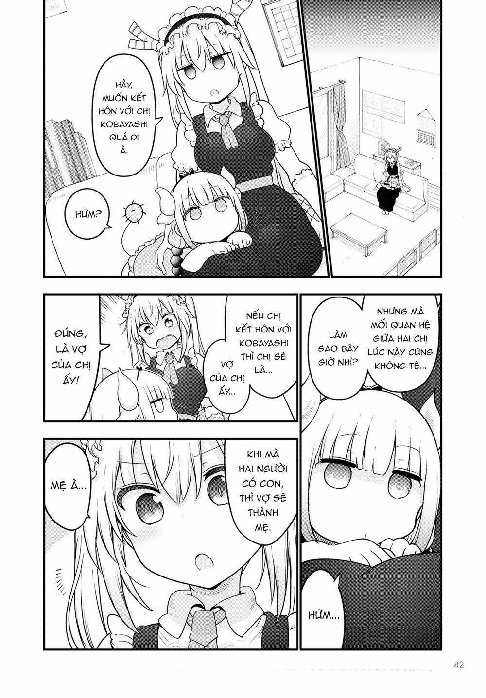 Cuộc Sống Trả Ơn Của Nàng Rồng Tohru! Chapter 123 trang 2
