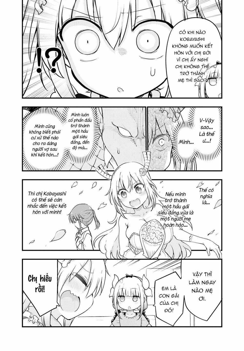 Cuộc Sống Trả Ơn Của Nàng Rồng Tohru! Chapter 123 trang 3