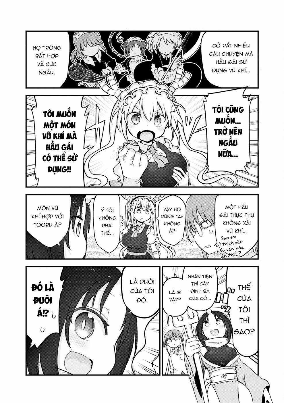 Cuộc Sống Trả Ơn Của Nàng Rồng Tohru! Chapter 126 trang 4