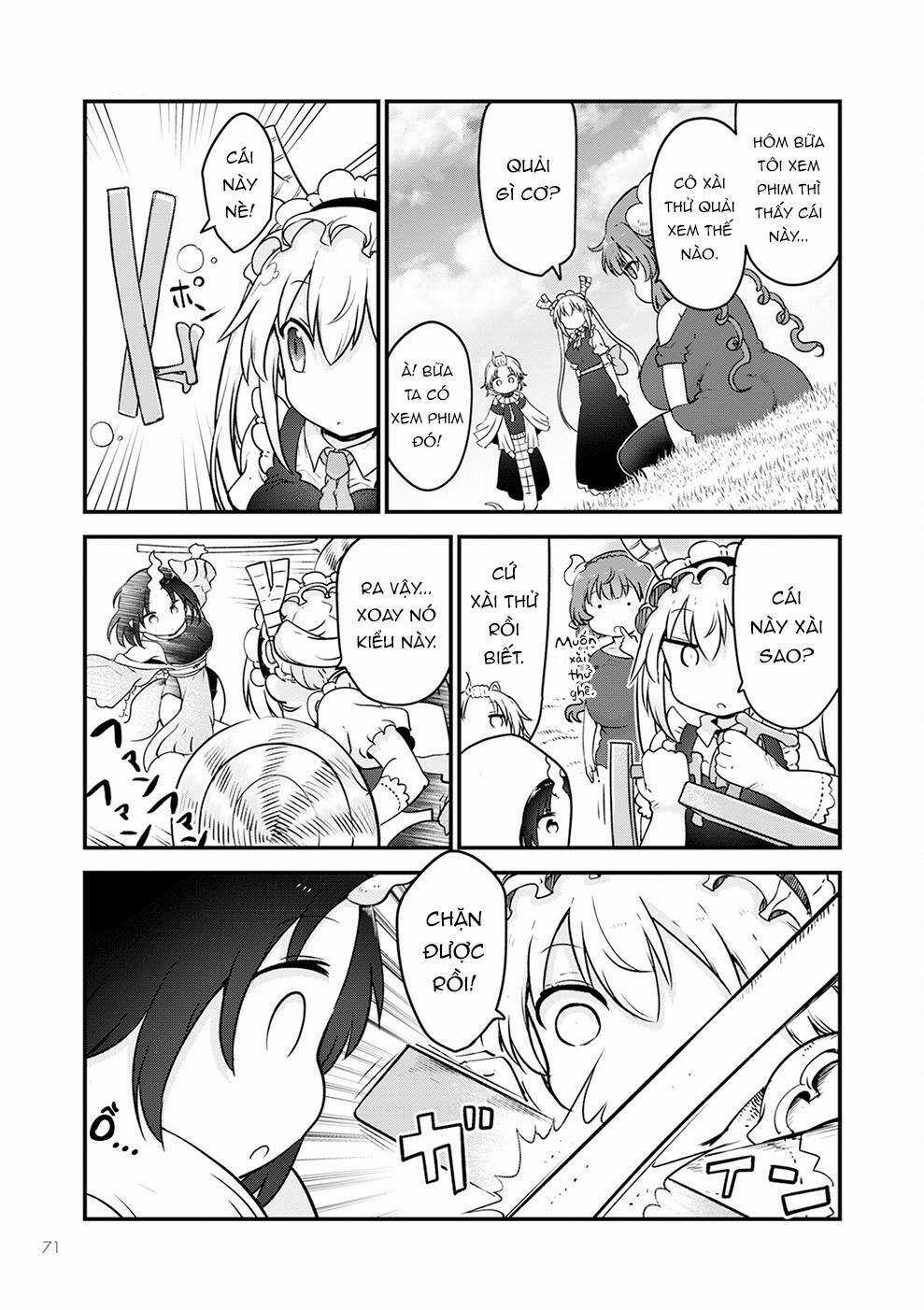 Cuộc Sống Trả Ơn Của Nàng Rồng Tohru! Chapter 126 trang 9