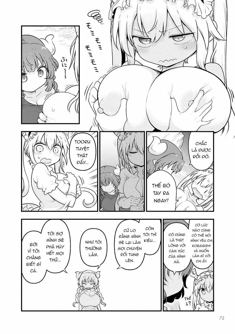 Cuộc Sống Trả Ơn Của Nàng Rồng Tohru! Chapter 130 trang 12