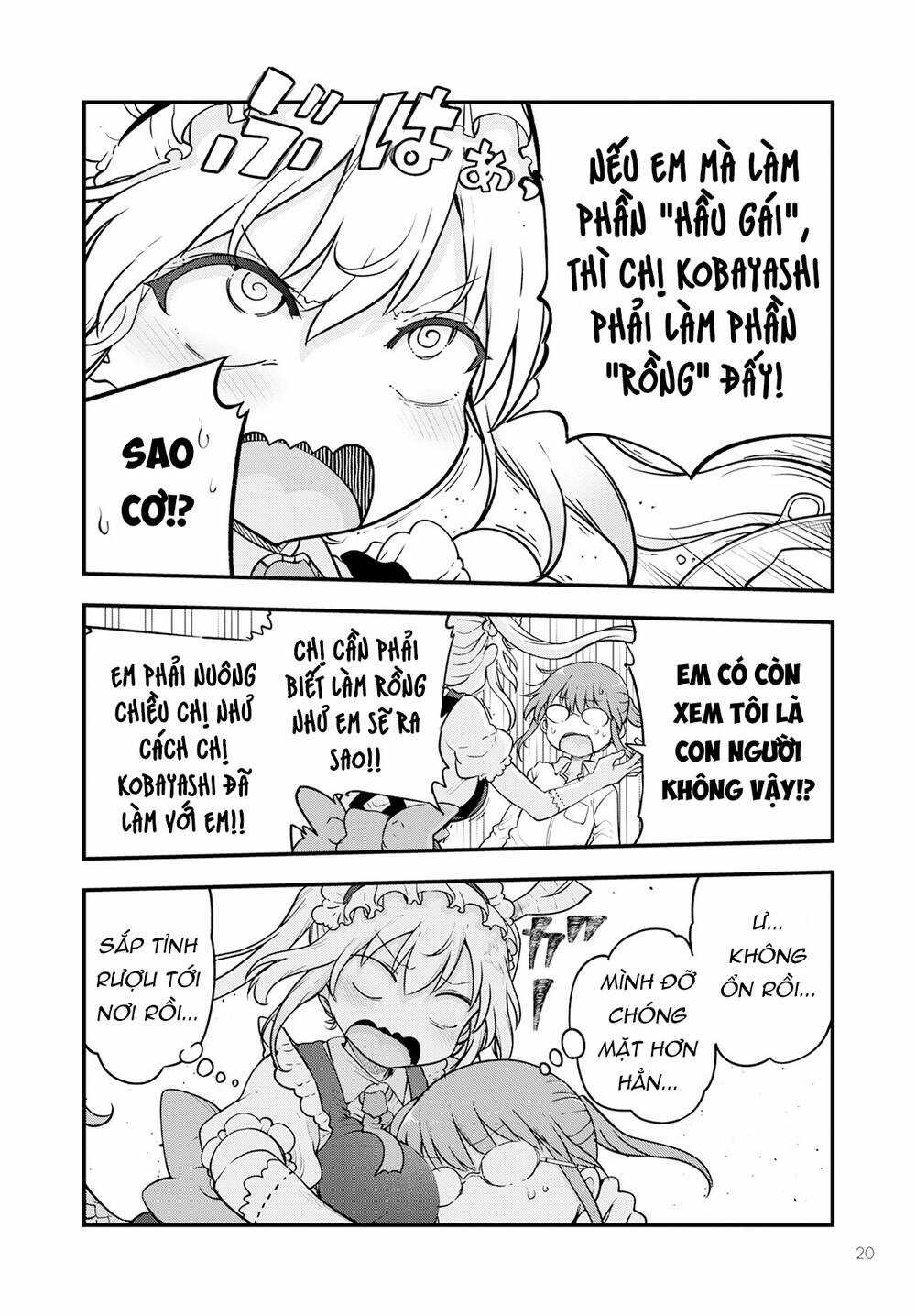 Cuộc Sống Trả Ơn Của Nàng Rồng Tohru! Chapter 132 trang 10