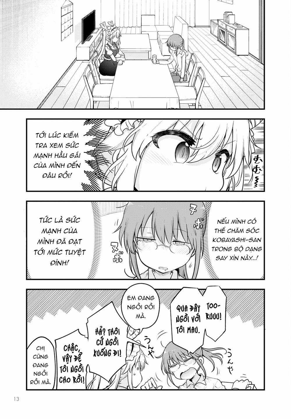 Cuộc Sống Trả Ơn Của Nàng Rồng Tohru! Chapter 132 trang 3