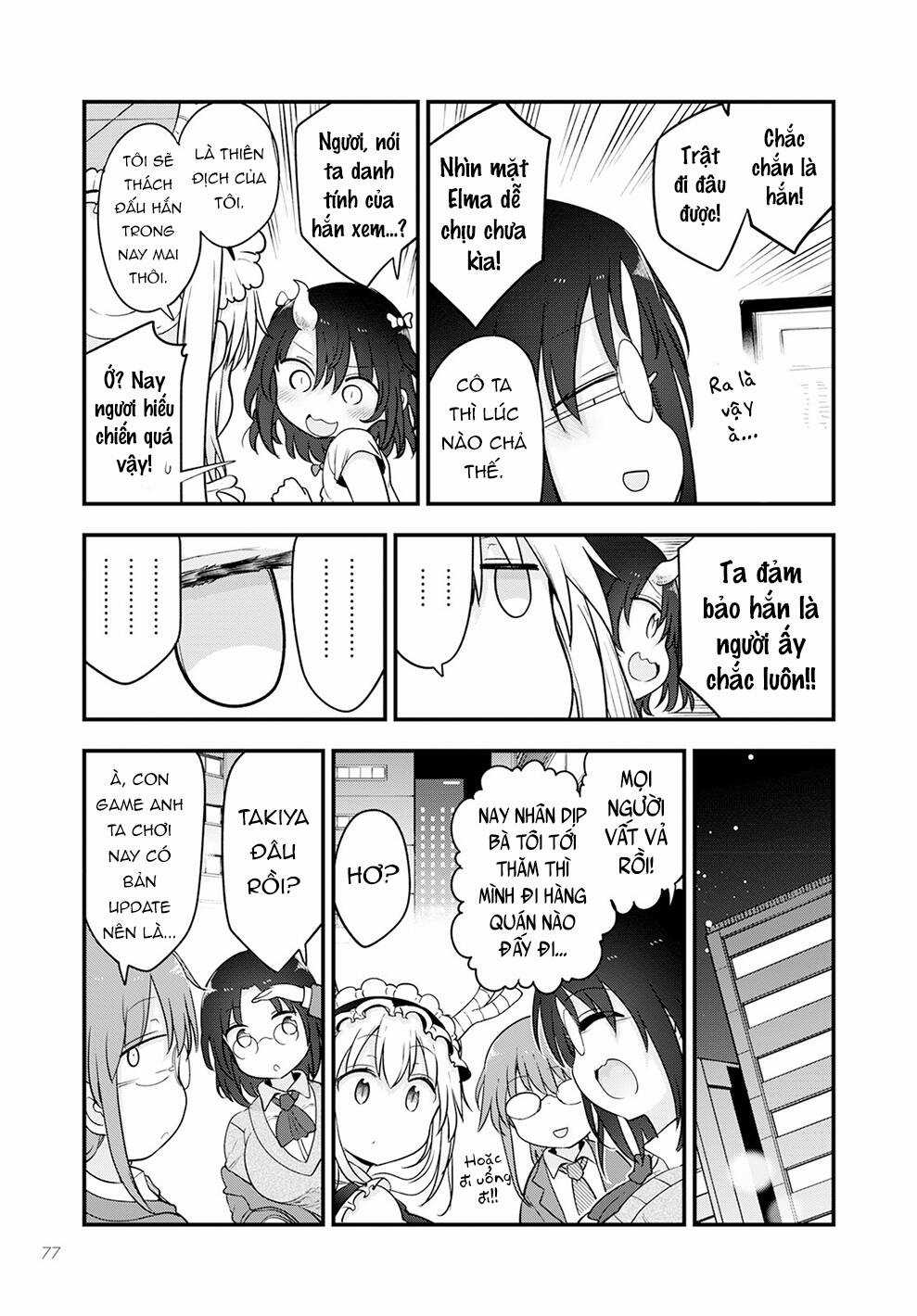 Cuộc Sống Trả Ơn Của Nàng Rồng Tohru! Chapter 133 trang 11