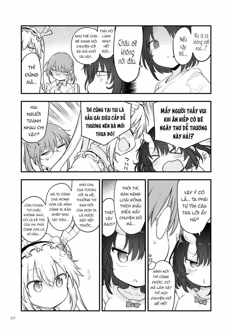 Cuộc Sống Trả Ơn Của Nàng Rồng Tohru! Chapter 133 trang 3