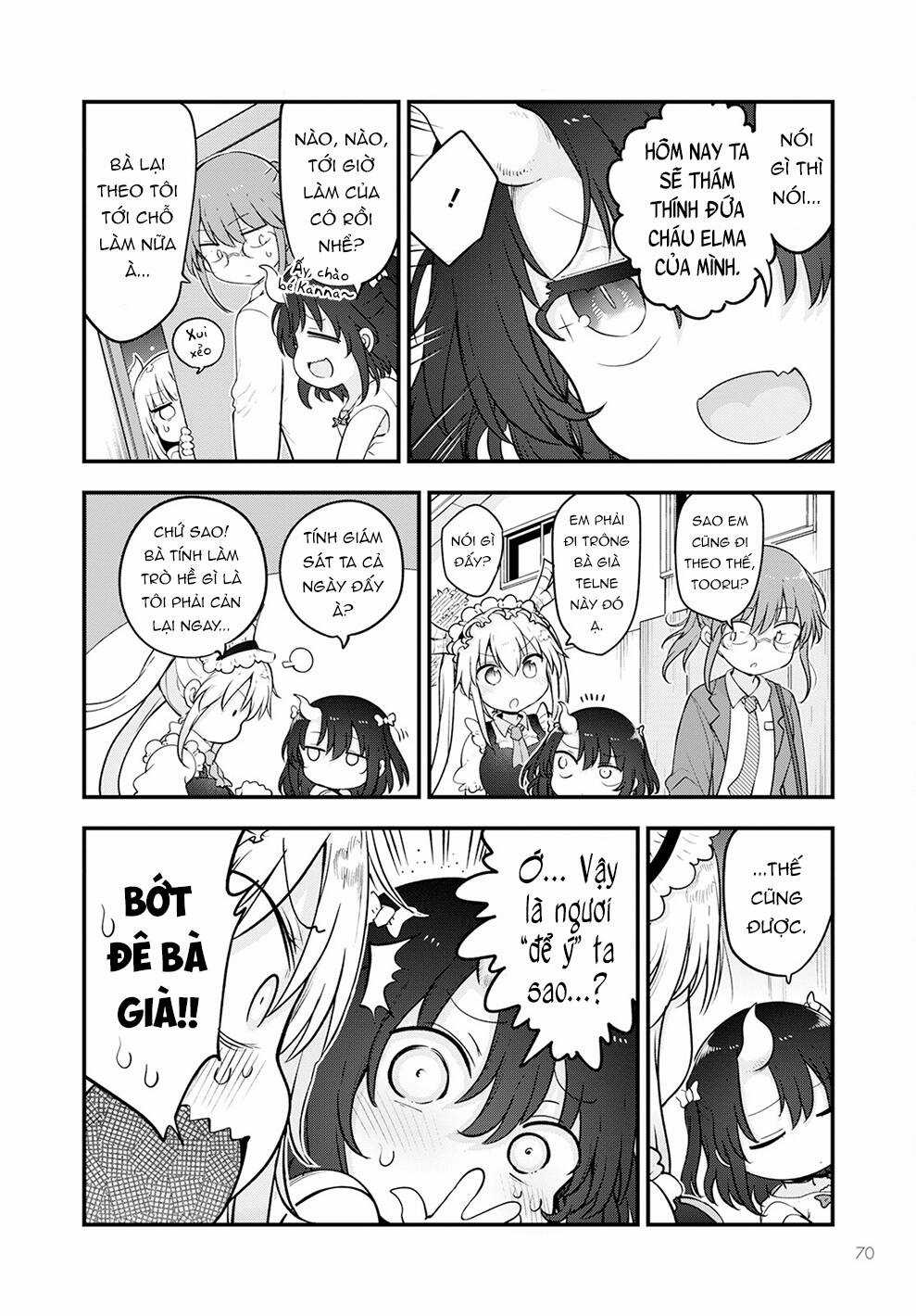 Cuộc Sống Trả Ơn Của Nàng Rồng Tohru! Chapter 133 trang 4