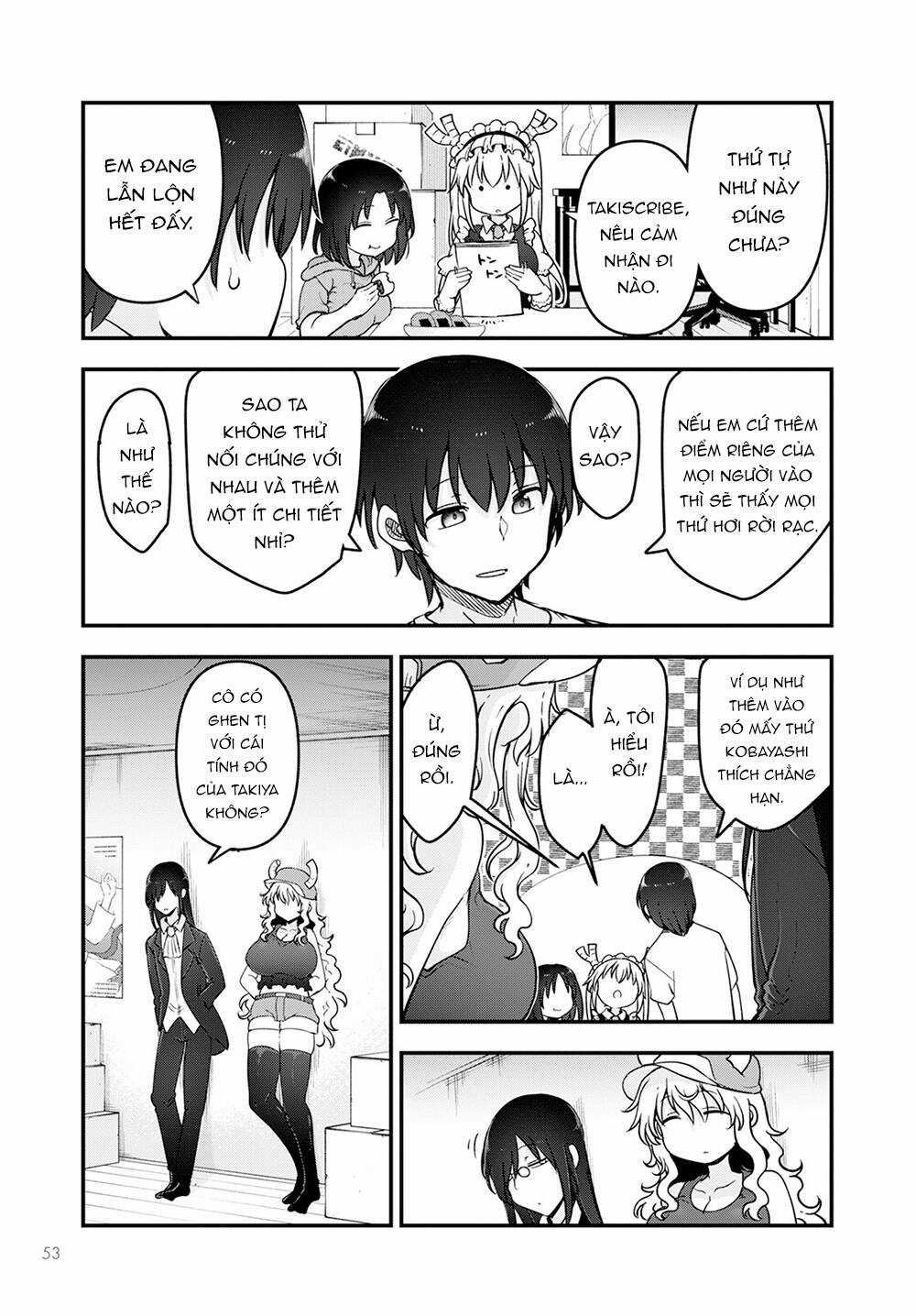 Cuộc Sống Trả Ơn Của Nàng Rồng Tohru! Chapter 136 trang 11