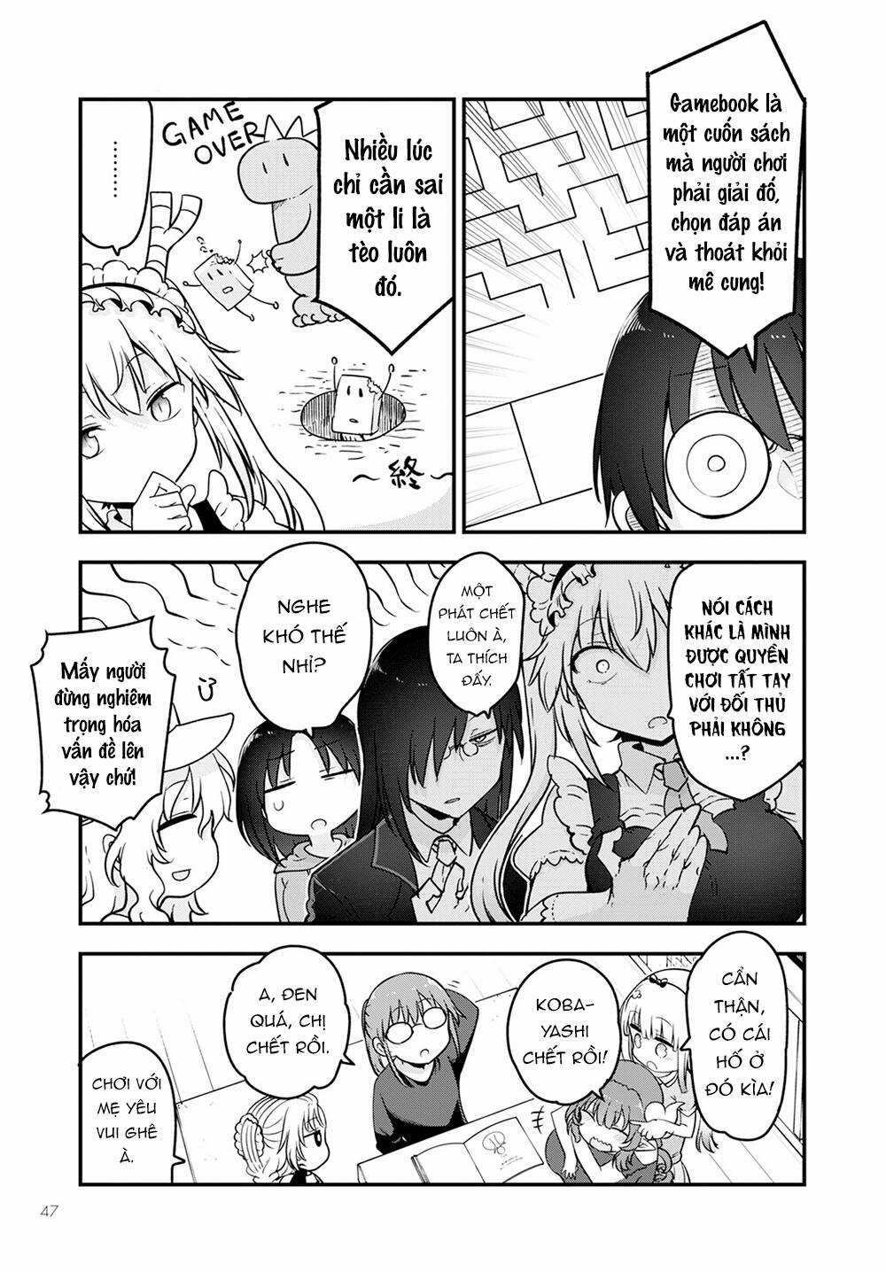 Cuộc Sống Trả Ơn Của Nàng Rồng Tohru! Chapter 136 trang 5